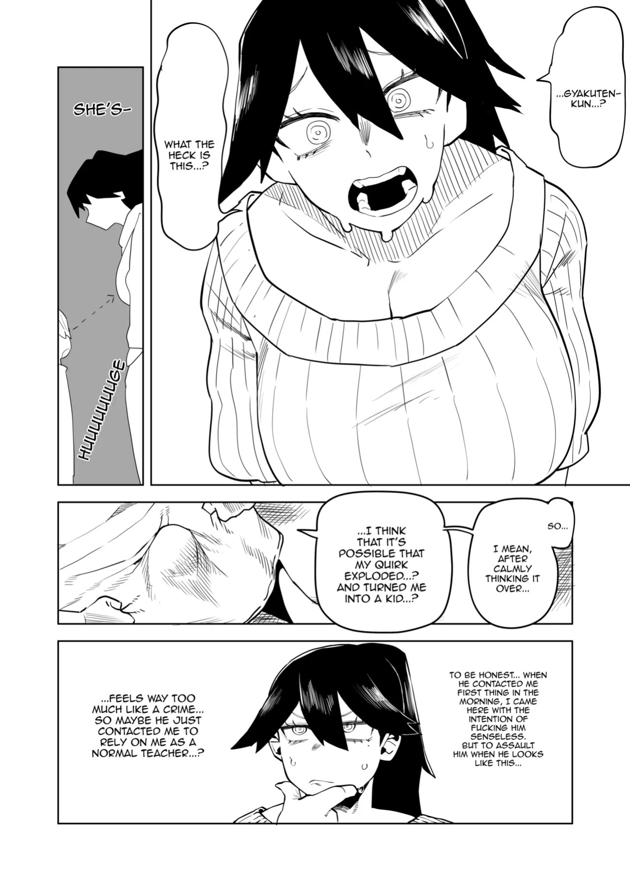 [Oekaki Kaki] Teisou Gyakuten no Hero Academia | Inverted Morality Hero Academia (Boku no Hero Academia) [PRO-HEROINES COLLECTION] [English]