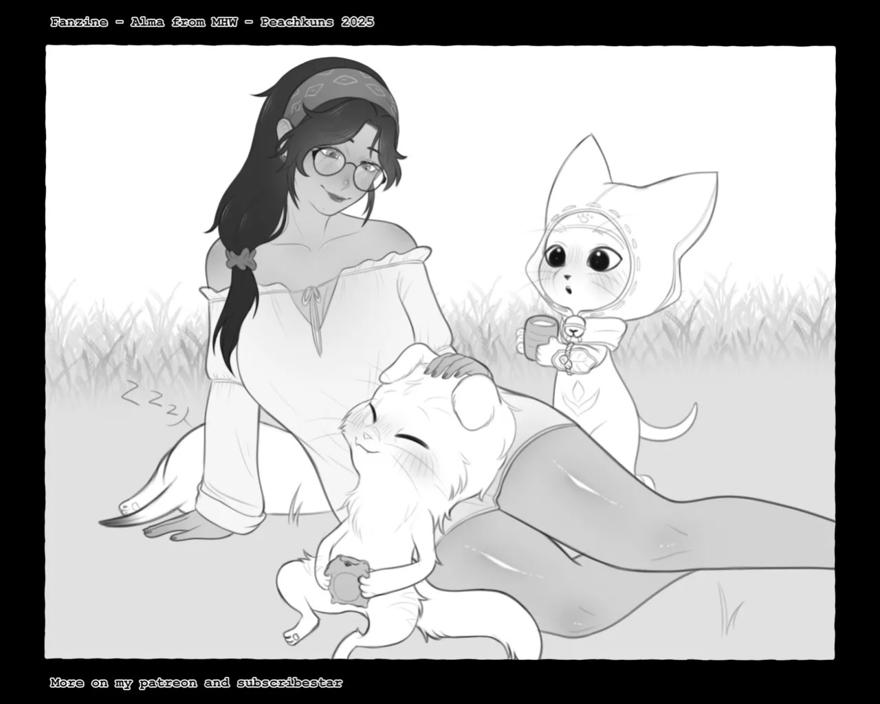 [Peachkuns] Alma fanzine (Monster Hunter Wilds)