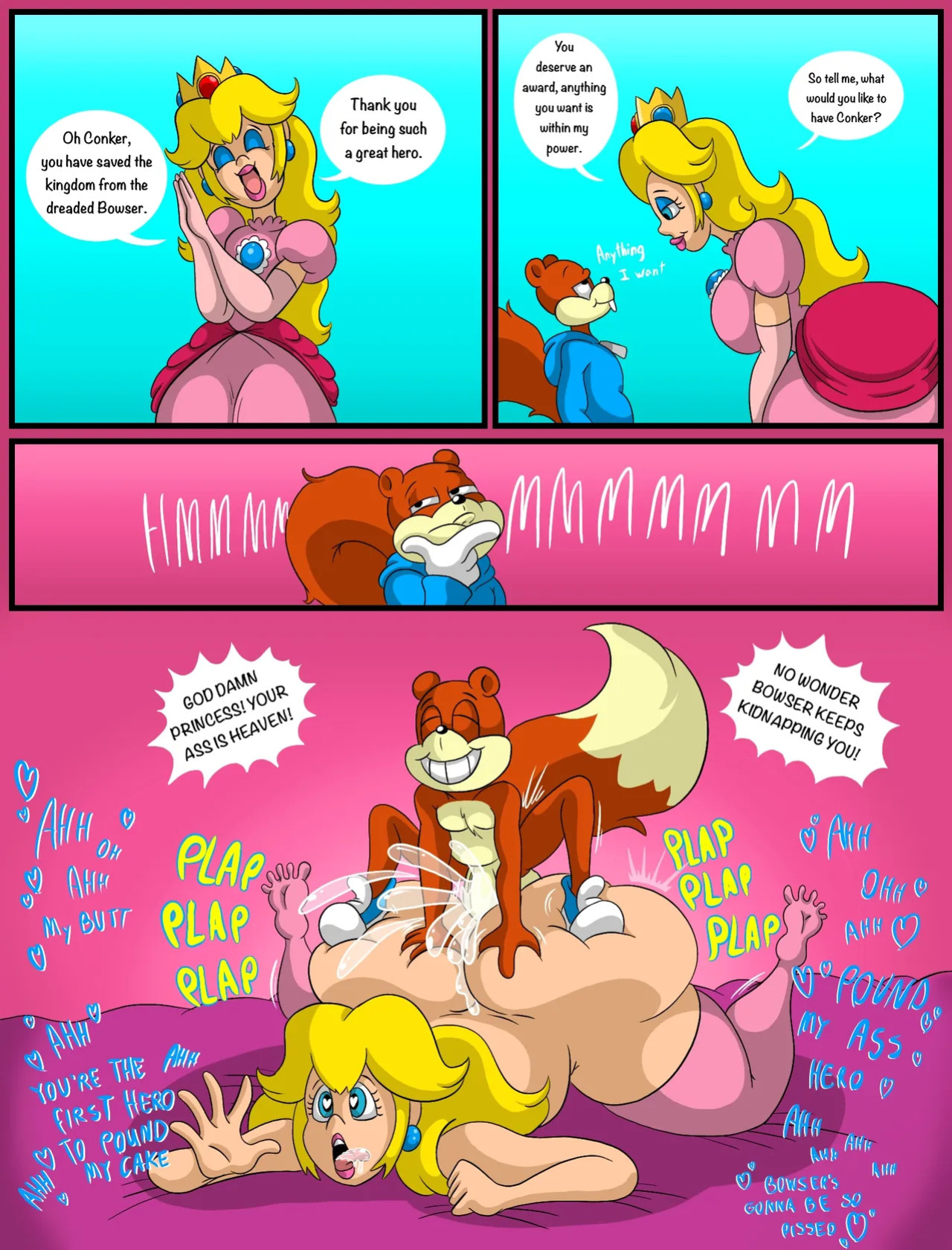 [CartoonfanNSFW402] Conker's (And Berri's) Big Fuck Day