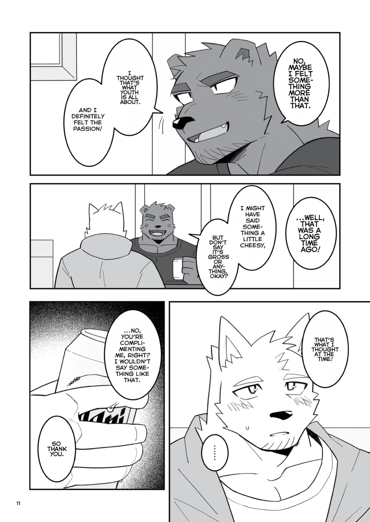 [hachi_duchi] The blue love letter at that moment [English]