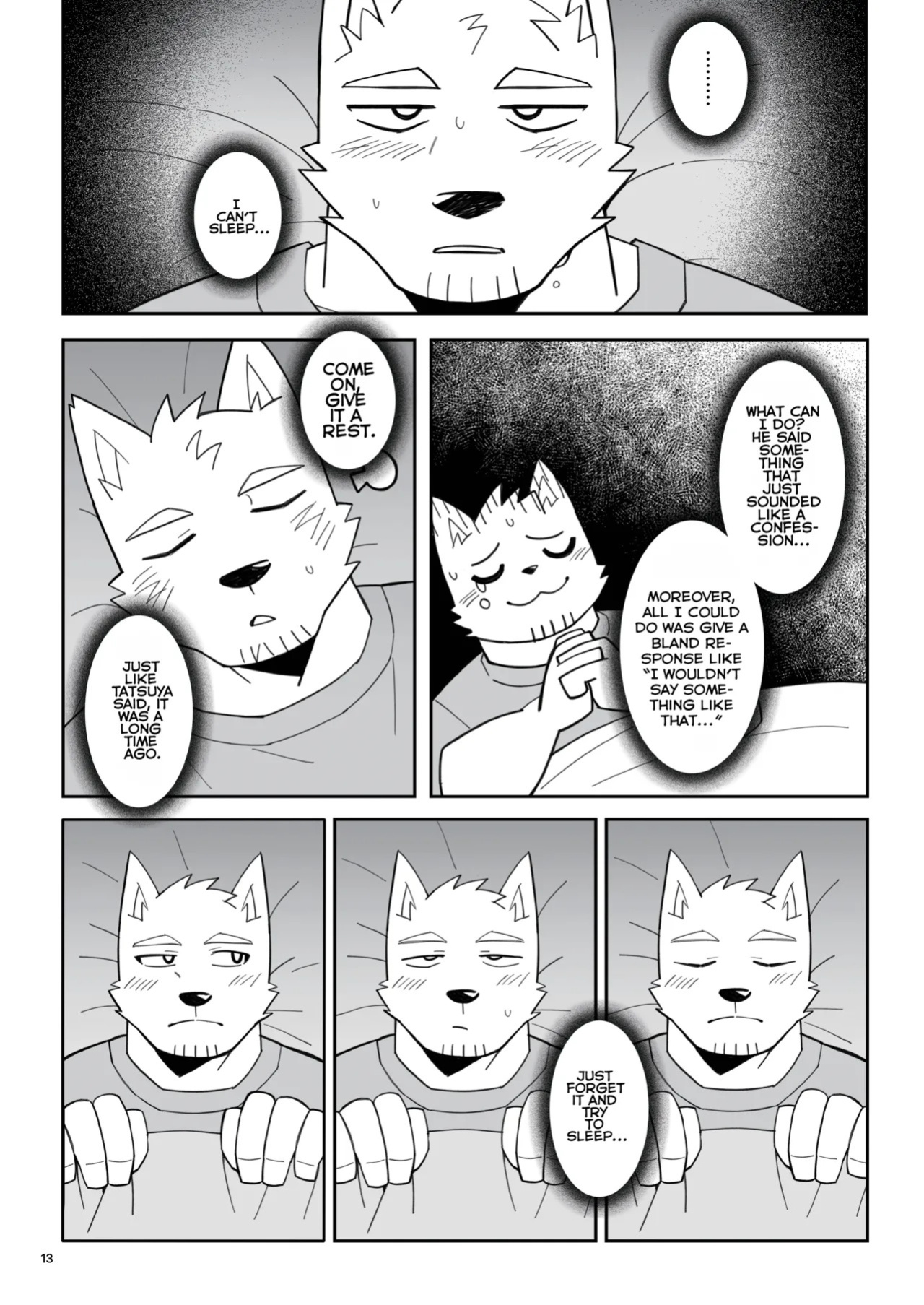 [hachi_duchi] The blue love letter at that moment [English]