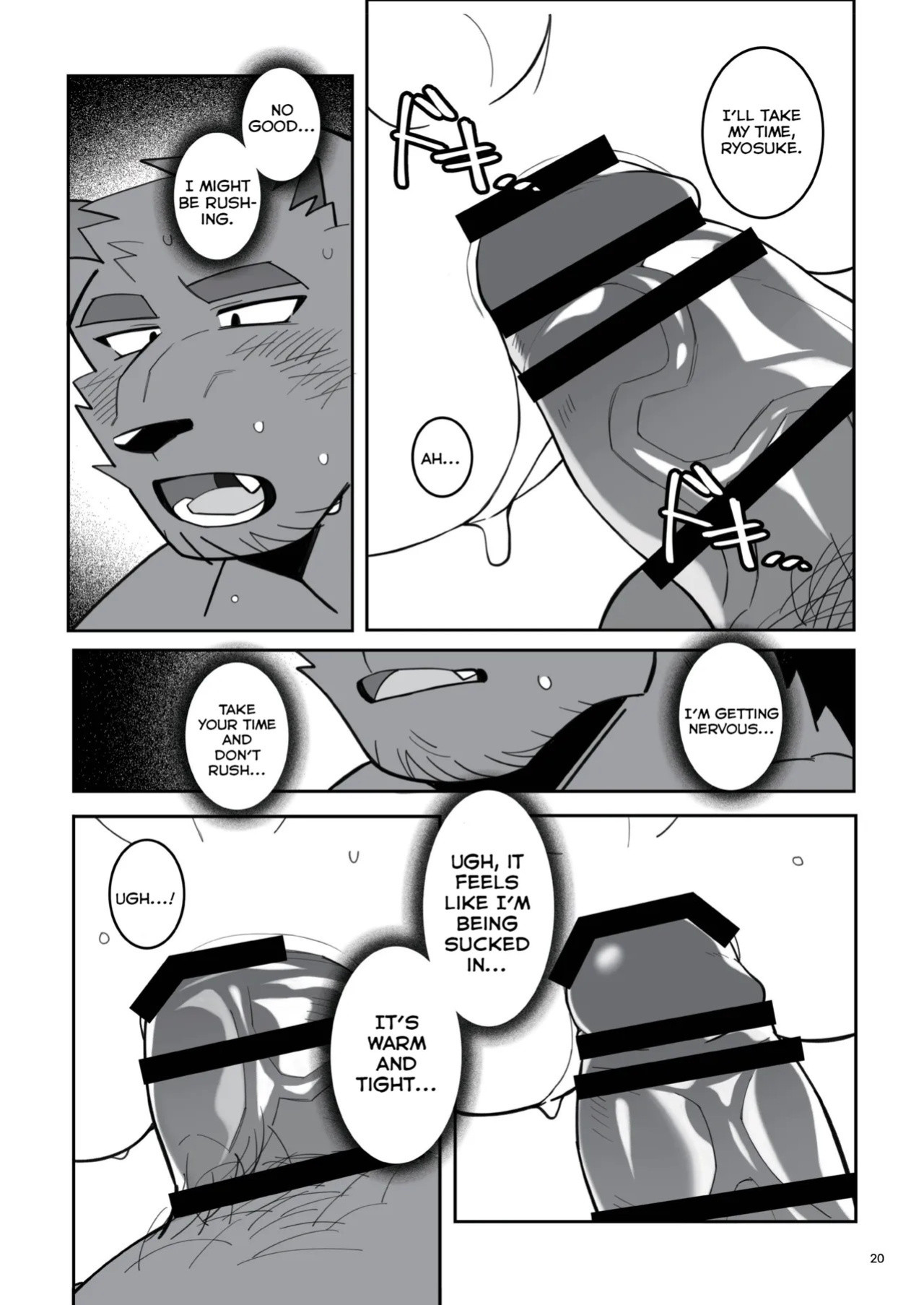 [hachi_duchi] The blue love letter at that moment [English]
