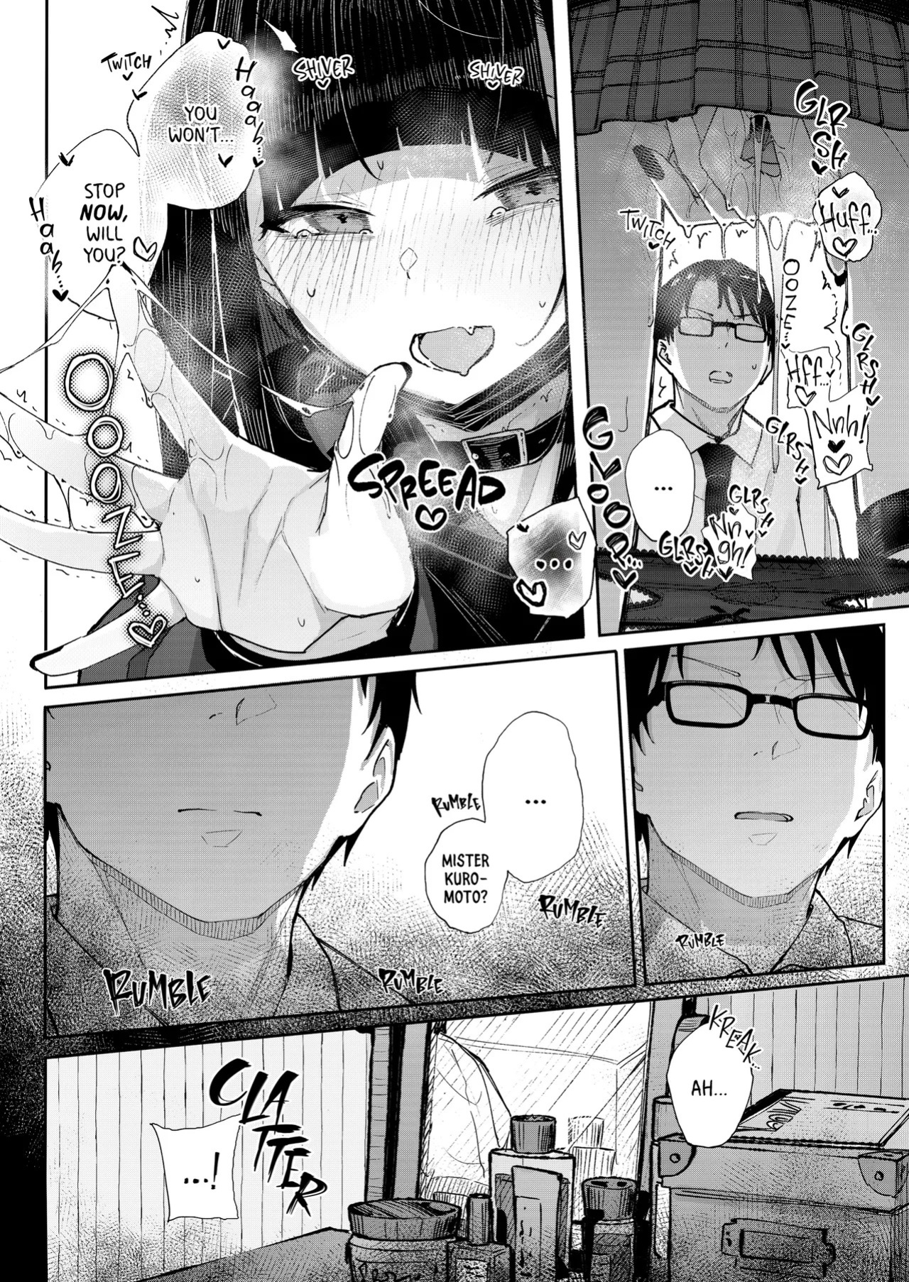 [Karamomo Tart (Kindatsu)] Majime na dake ga Torie no Boku ga Hametsu Ganbou no Seito ni Seiheki o Guchagucha ni Yugama sareta Hanashi ~Dakara Boku wa Katei Kyoushi o Yameta~ | How She Ruined My Life [English] [J18] [Decensored] [Digital]