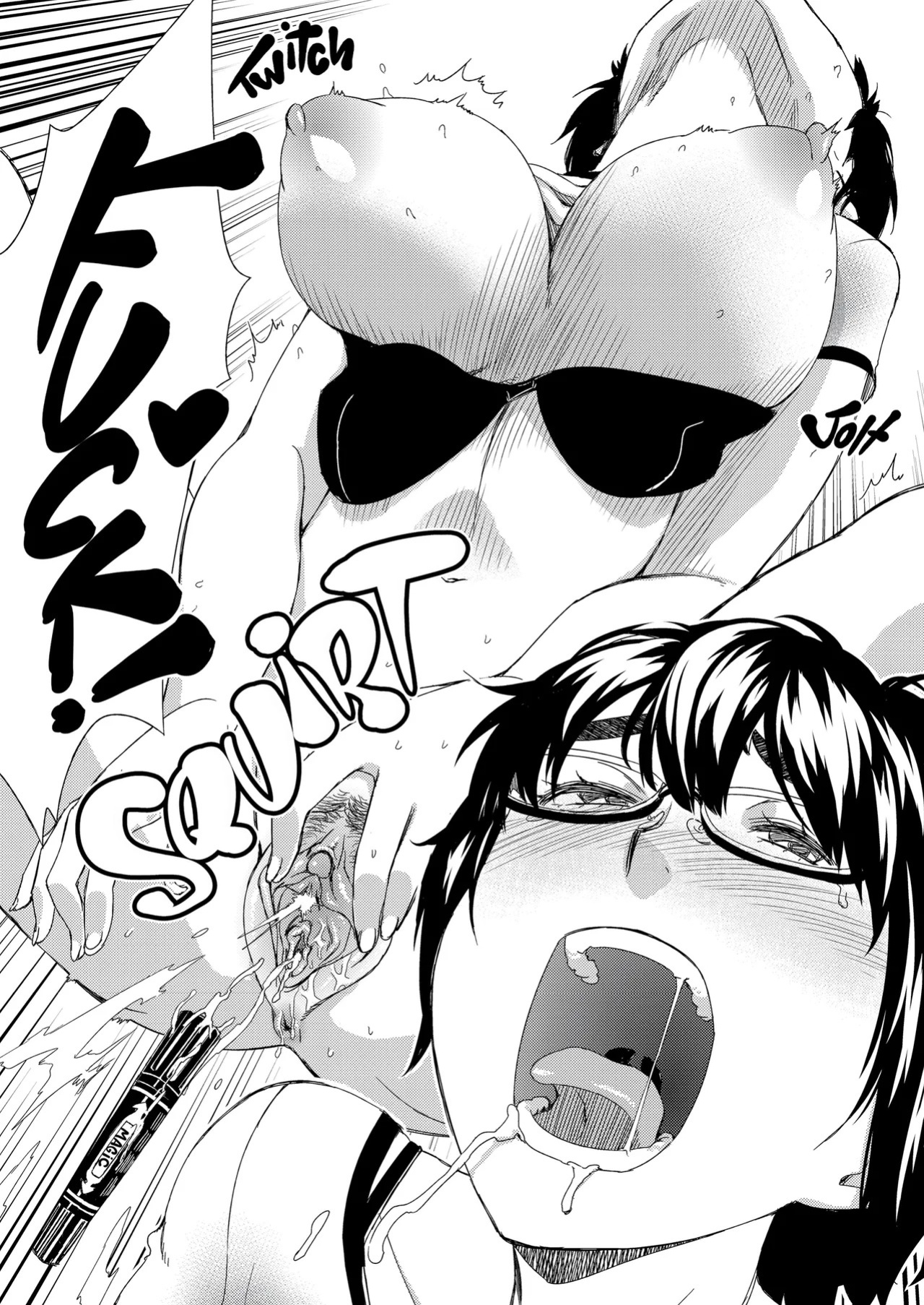 [PONCHO MOJAH (Koharu Nanakusa)] Meganekko Ona Nikki | Diary of a Masturbator [English] [J18] [Decensored] [Digital]