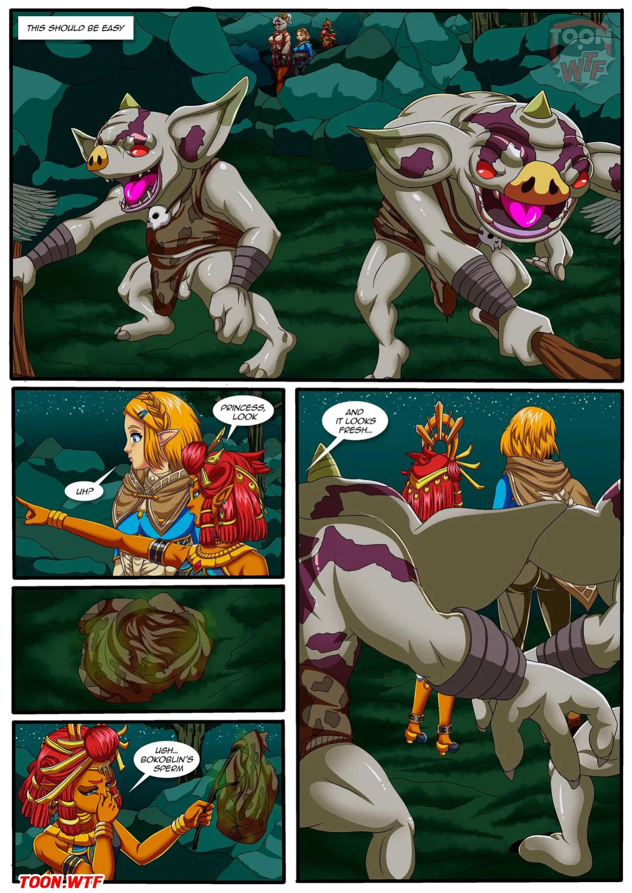 [PalComix] Fallen Princess (The Legend of Zelda) ONGOING