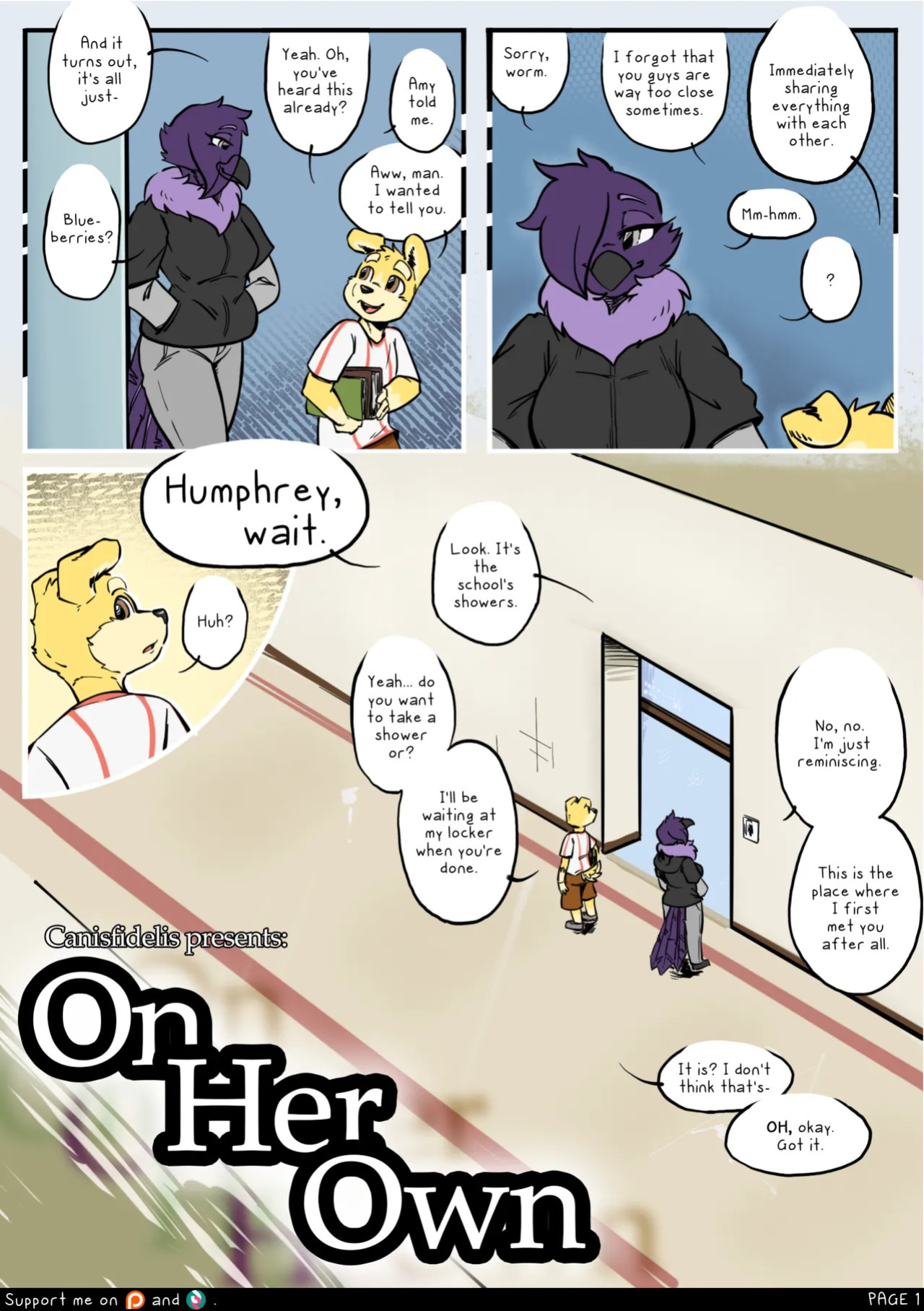 [CanisFidelis] On Her Own: Part 1