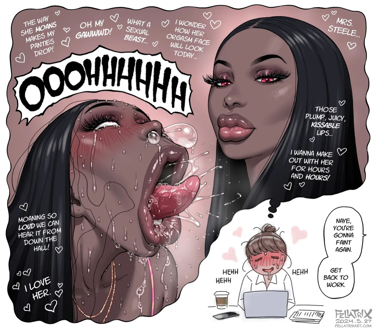 Employees (fellatrix) | UNCENSORED | Mega Pack