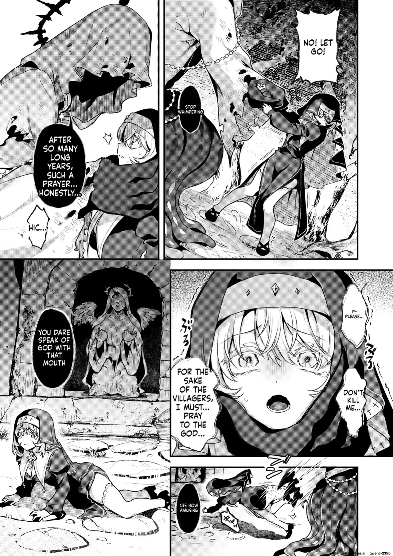 [Myamo]『神に届かぬ祈りでも 前編』 Isekai Rakuten Vol. 51 (SCANMTL)