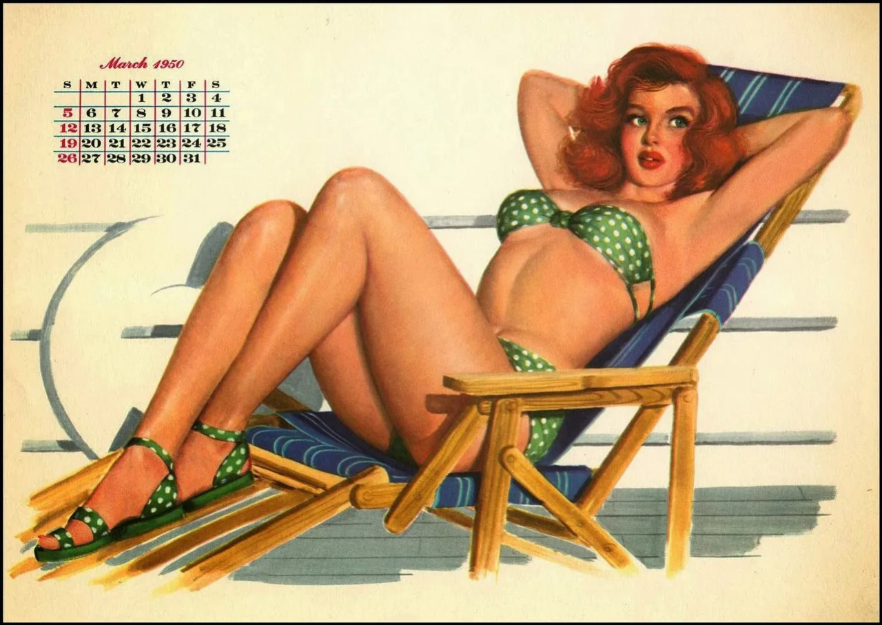 Al Moore - 1950 Esquire Girl Calendar