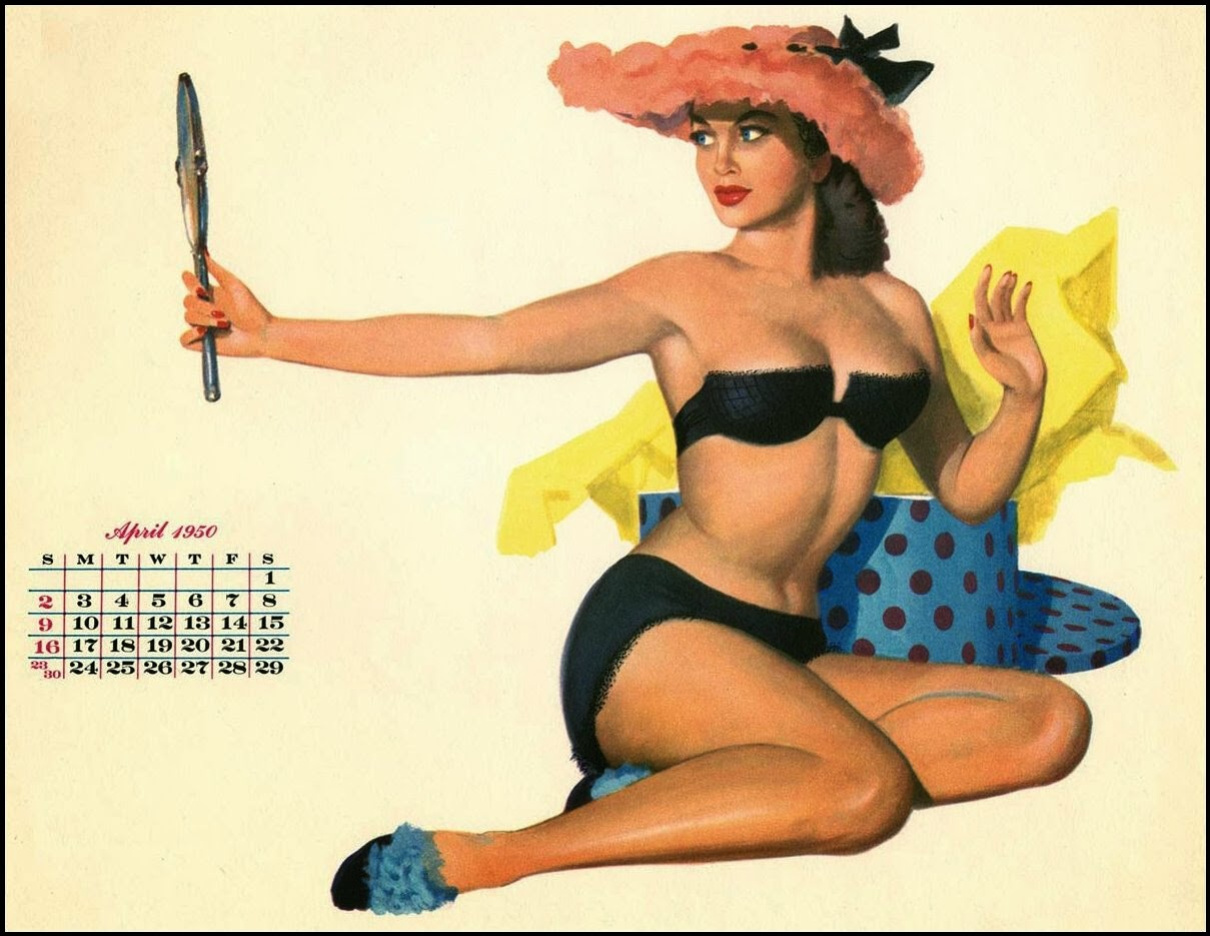 Al Moore - 1950 Esquire Girl Calendar