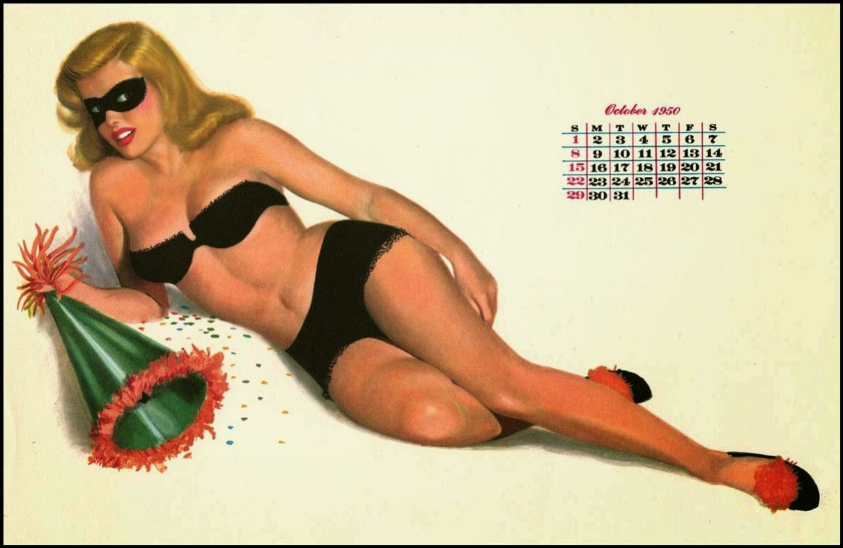 Al Moore - 1950 Esquire Girl Calendar