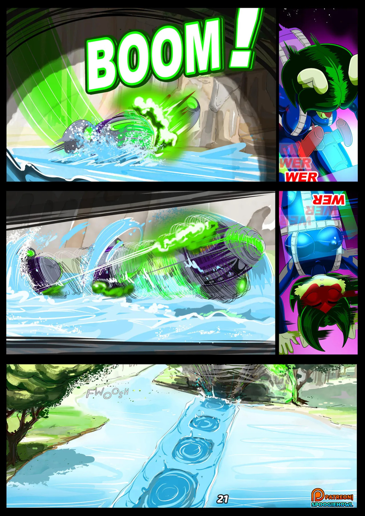 [Spoogiehowl] Crash (ongoing)