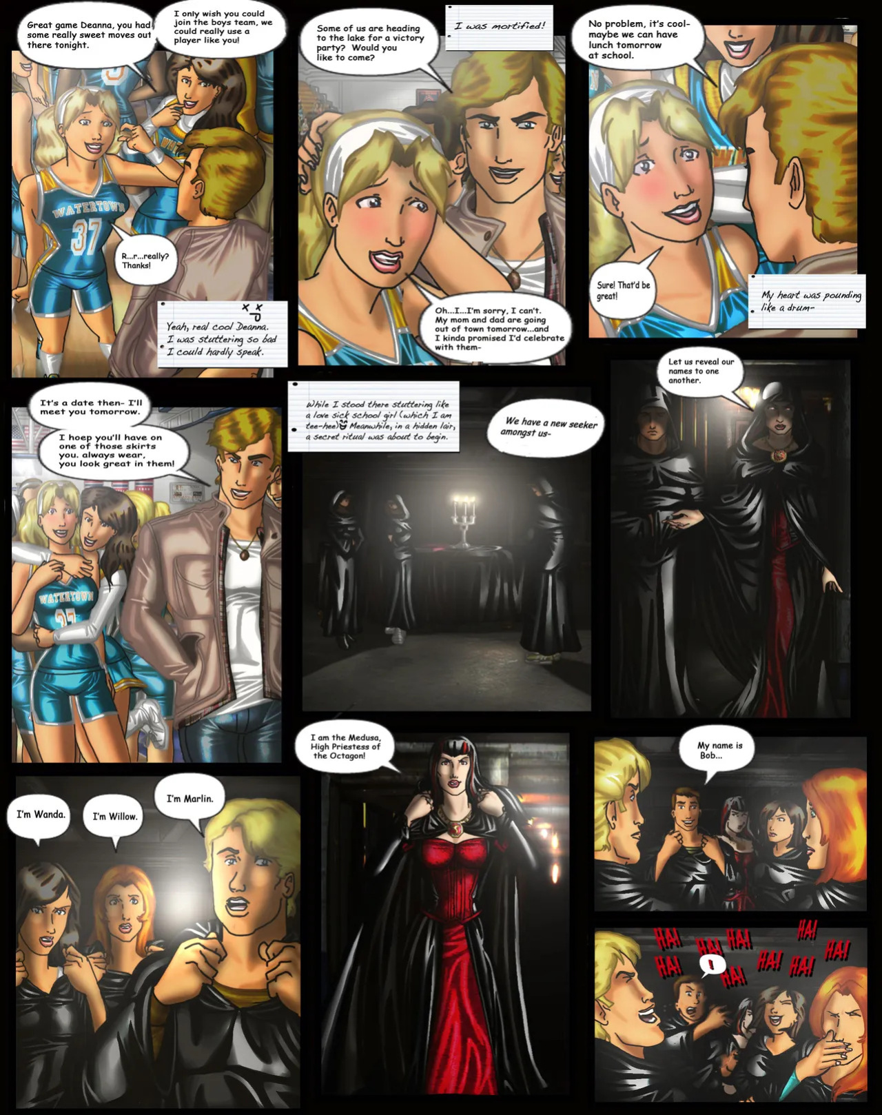 [Deanna & Tracey] Lair of the Octagon