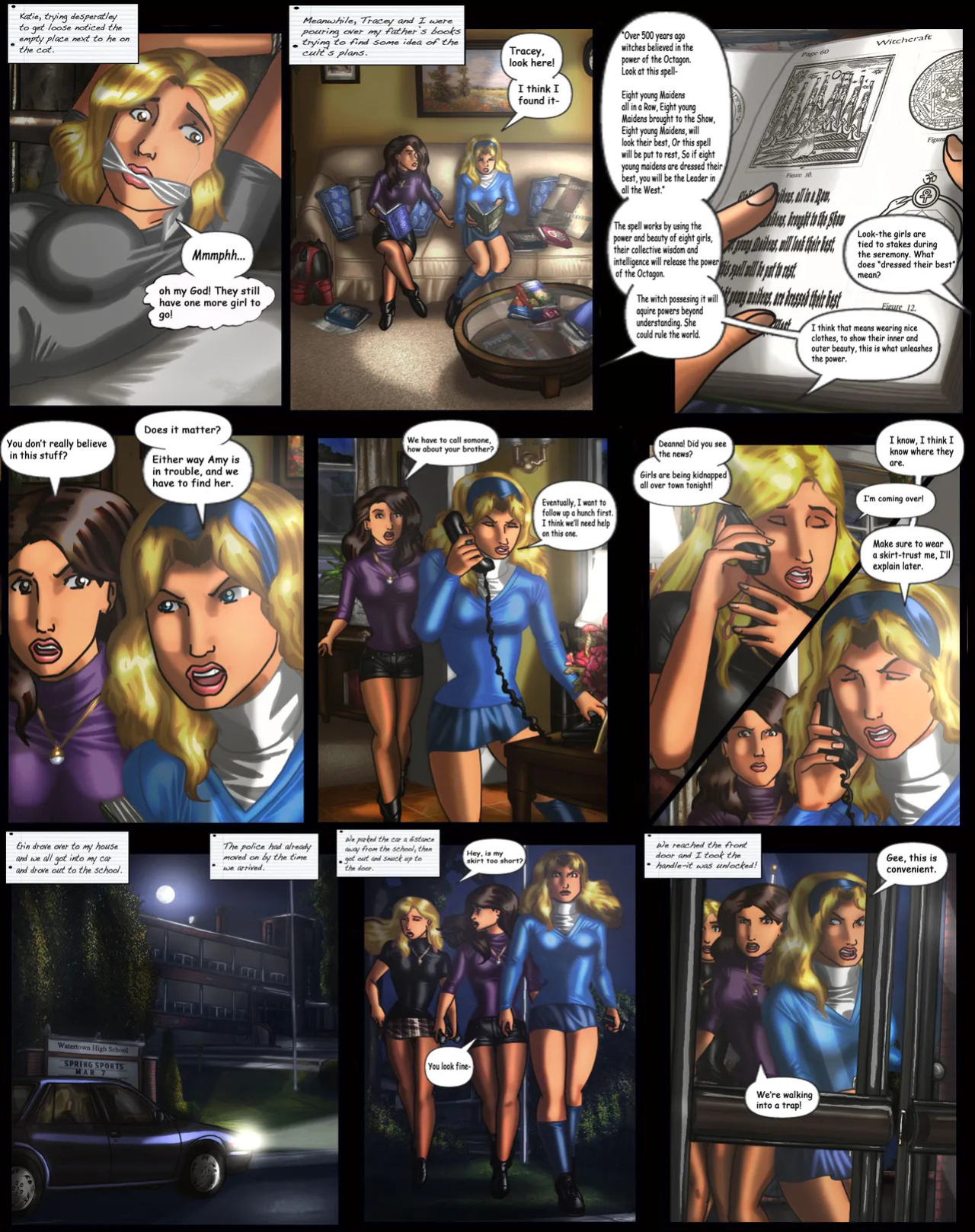 [Deanna & Tracey] Lair of the Octagon