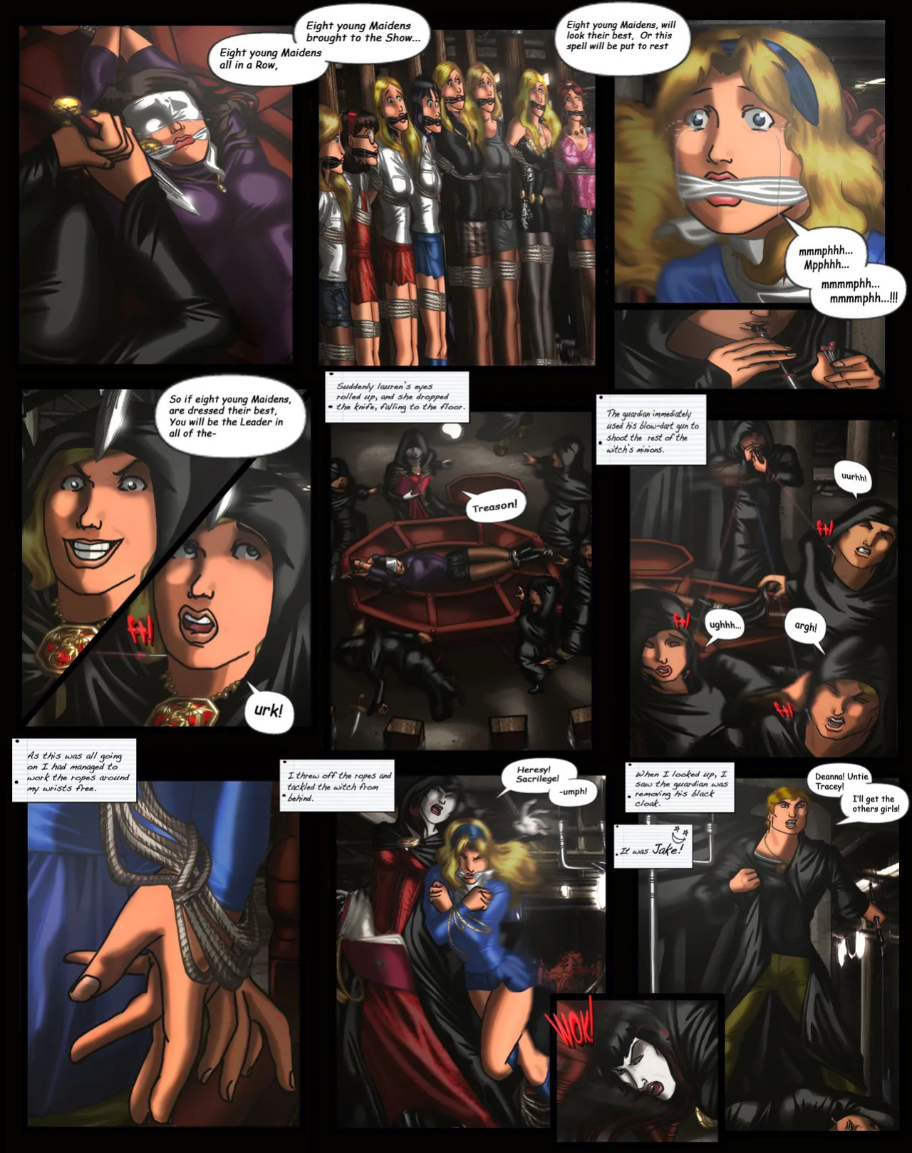 [Deanna & Tracey] Lair of the Octagon