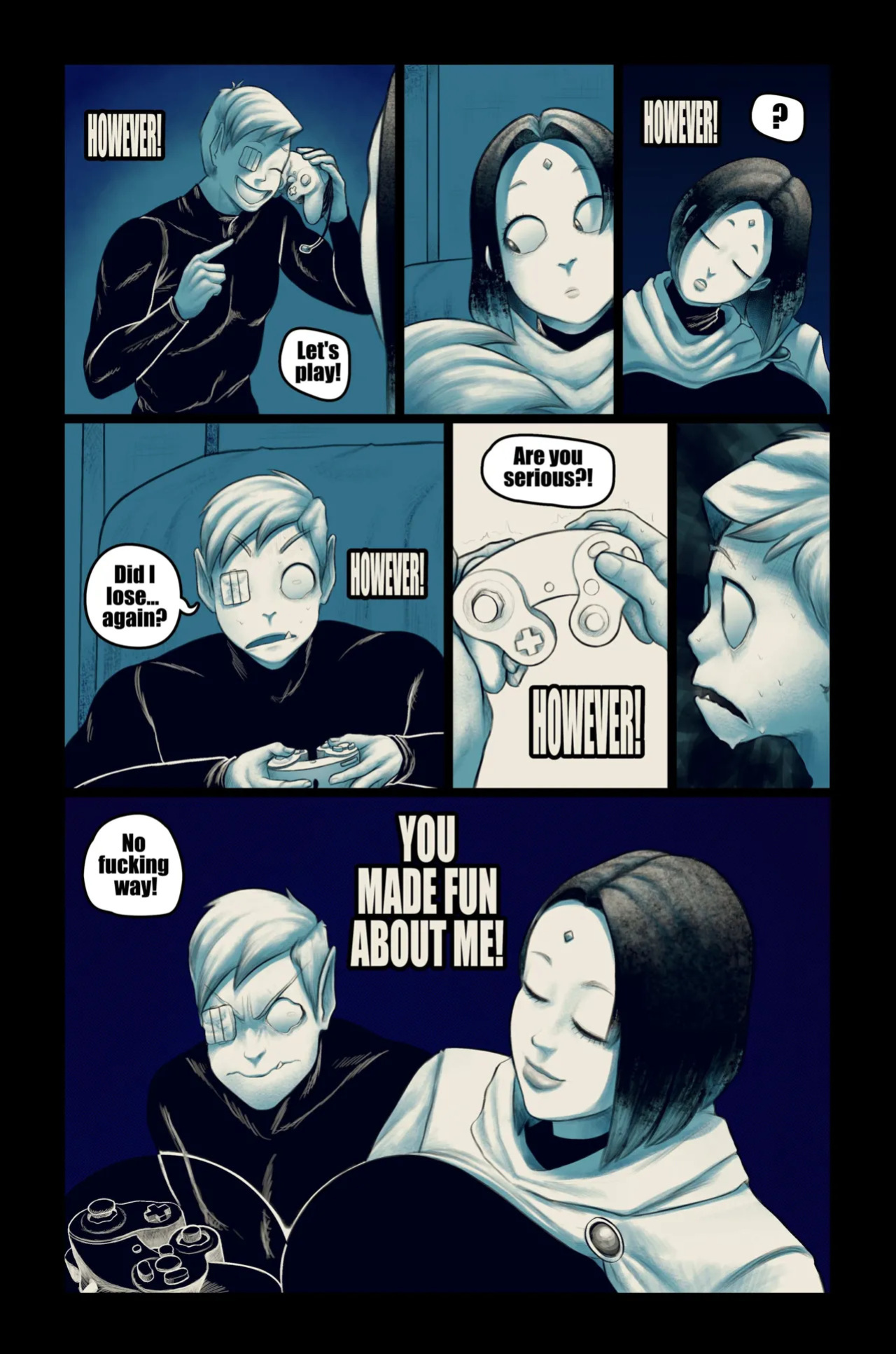 Aphrodos - Raven Doesn't Smile Vengeance Full Comic