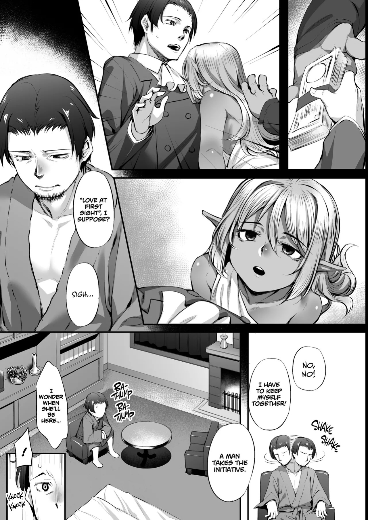 [Area14 (Kasei)] Maid-san to no Seikatsu | Life With a Dark Elf Maid [English] [J18] [Decensored] [Digital]
