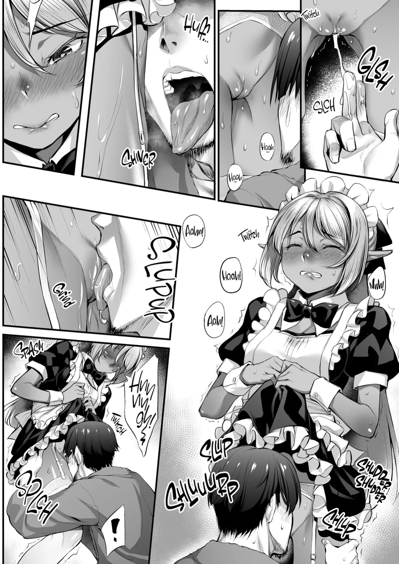 [Area14 (Kasei)] Maid-san to no Seikatsu | Life With a Dark Elf Maid [English] [J18] [Decensored] [Digital]