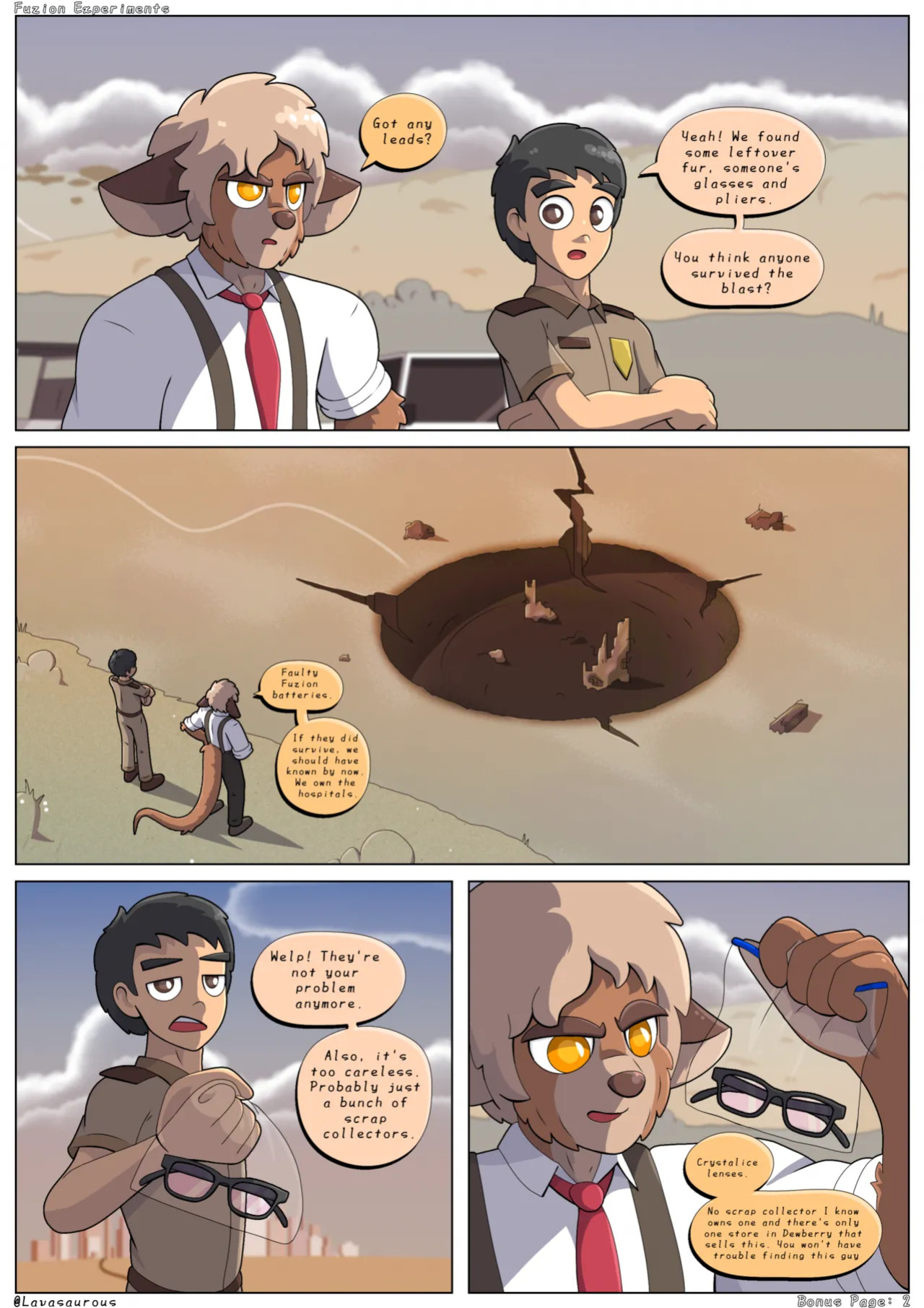 [Lavasaurous] Fuzion Experiments Bonus