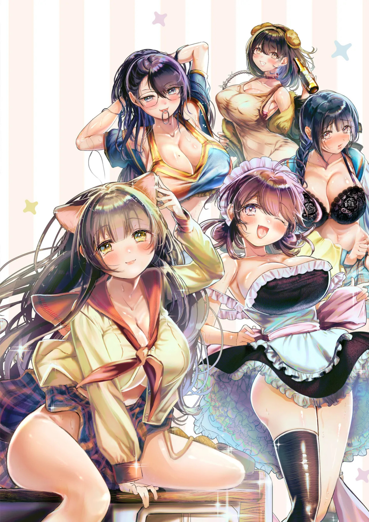 [Gozenchu] OKIGAE ASOBI CHU [Digital] [Eng][MTL]