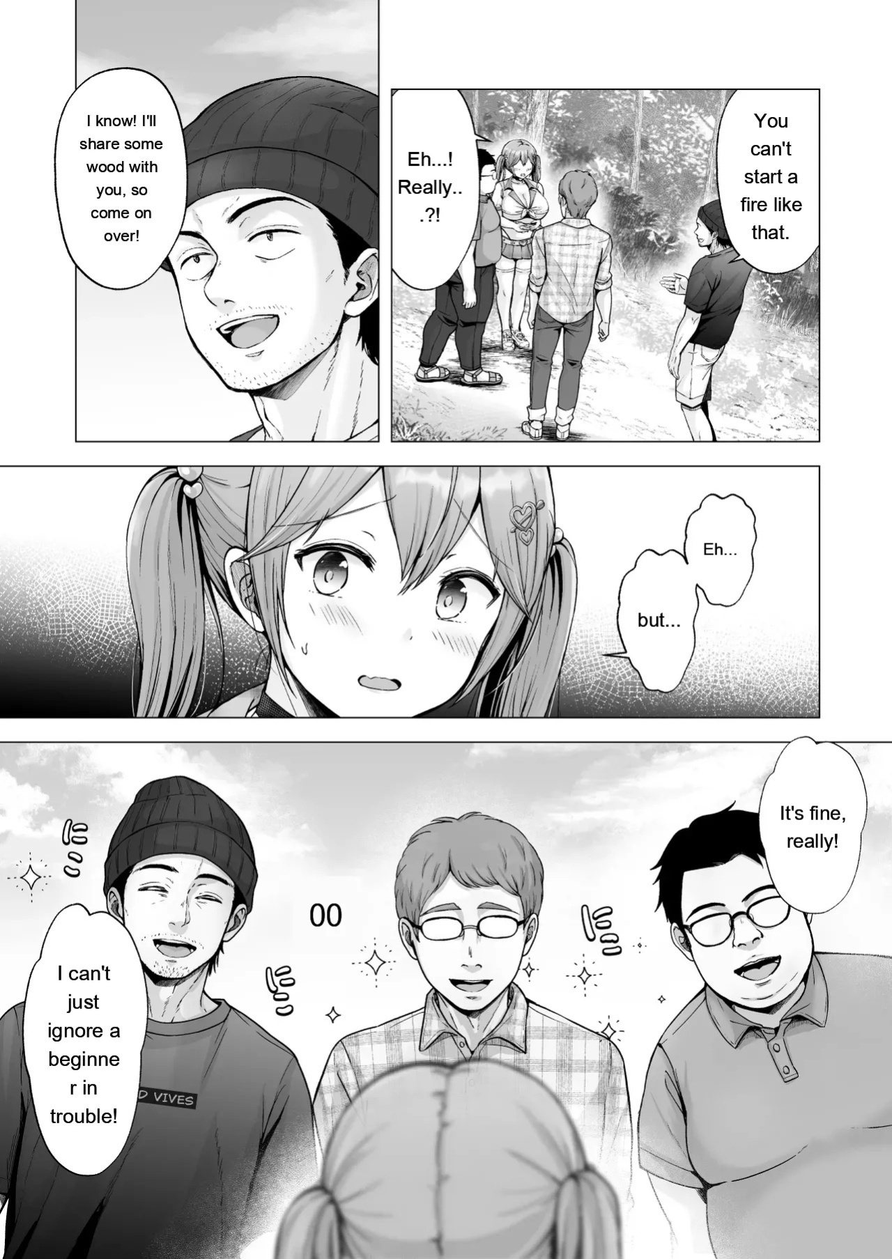 [Graphic L (Erun)] Soshite Kyou mo Moteasobareru 4 ~Yama Camp! Cosplay Hen~ [Eng][MTL]