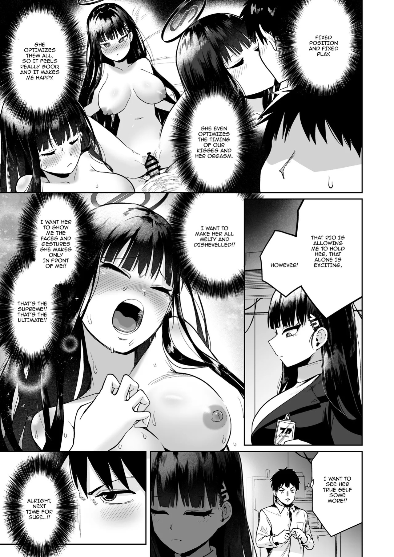 [Owakari Itadaketa darou ka (Umiyamasoze)] Rio no Gouriteki Sex to Sensei no Higouriteki Sex | Rio's Logical Sex and Sensei's Illogical Sex (Blue Archive) [English] {Doujins.com} [Digital]