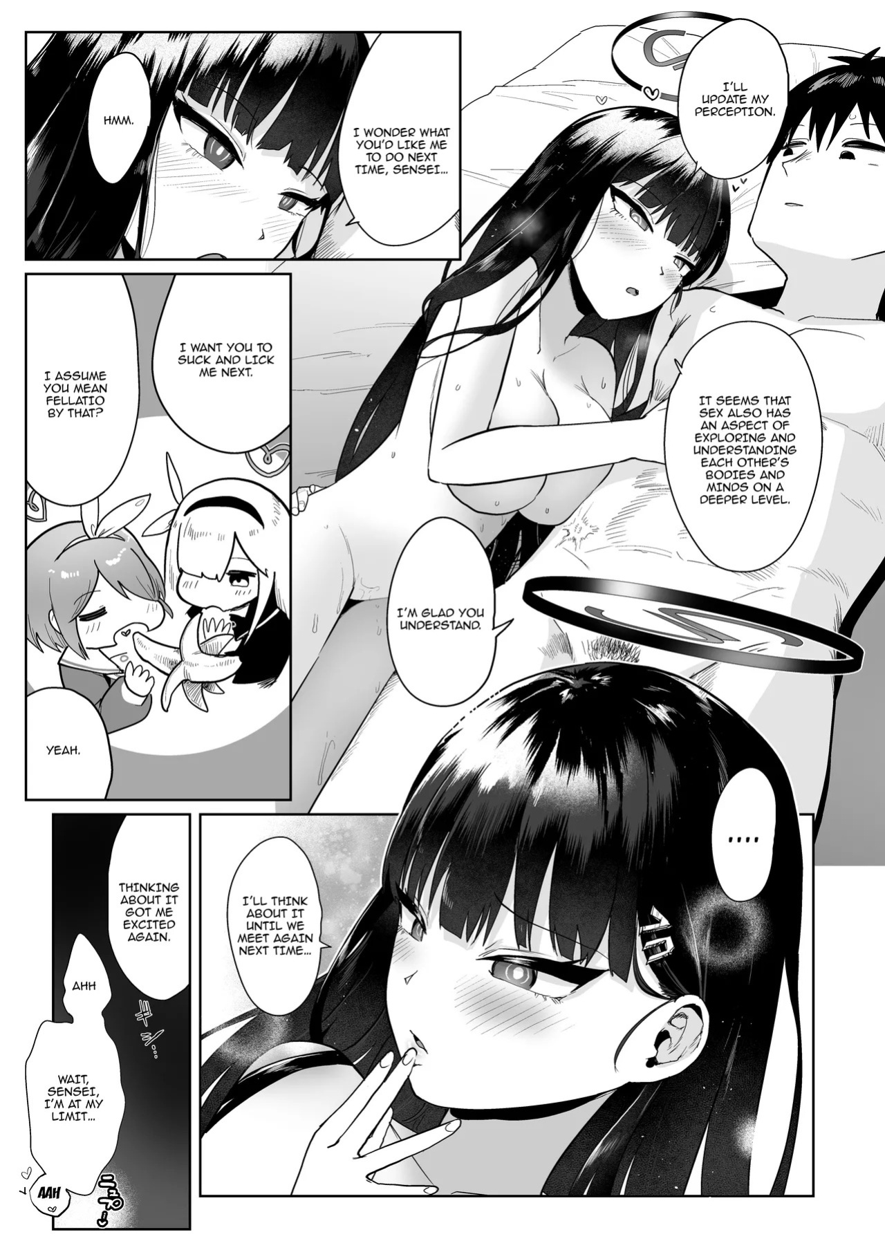 [Owakari Itadaketa darou ka (Umiyamasoze)] Rio no Gouriteki Sex to Sensei no Higouriteki Sex | Rio's Logical Sex and Sensei's Illogical Sex (Blue Archive) [English] {Doujins.com} [Digital]
