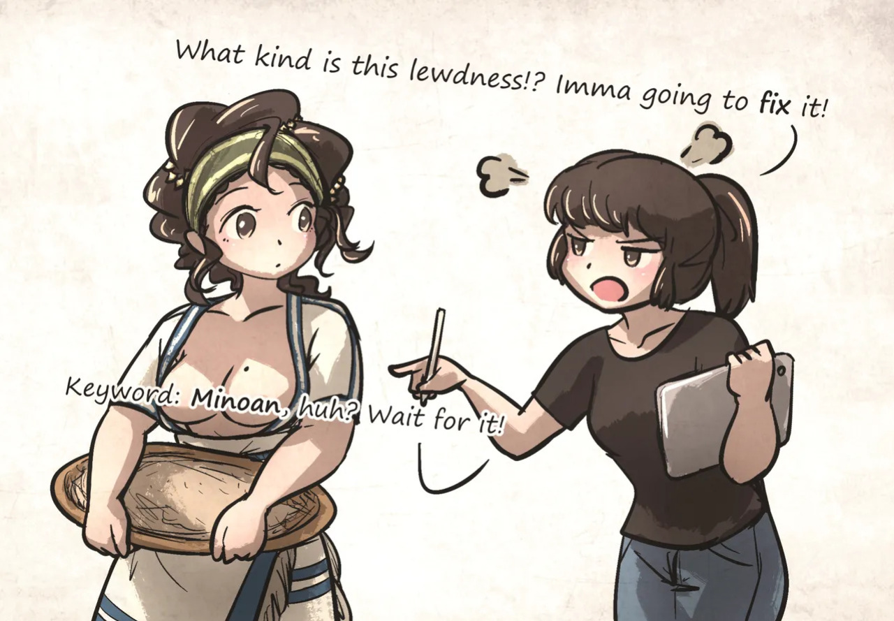 [Ironlily] Minoan & Hoplite Waifus