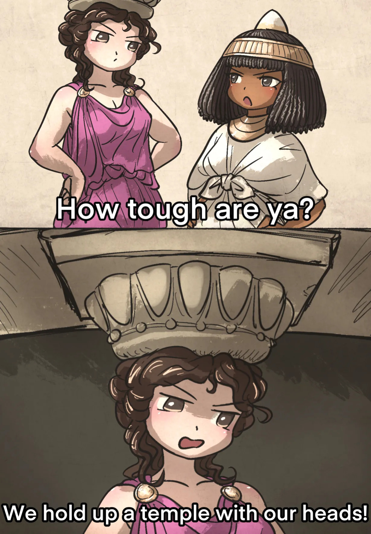 [Ironlily] Minoan & Hoplite Waifus