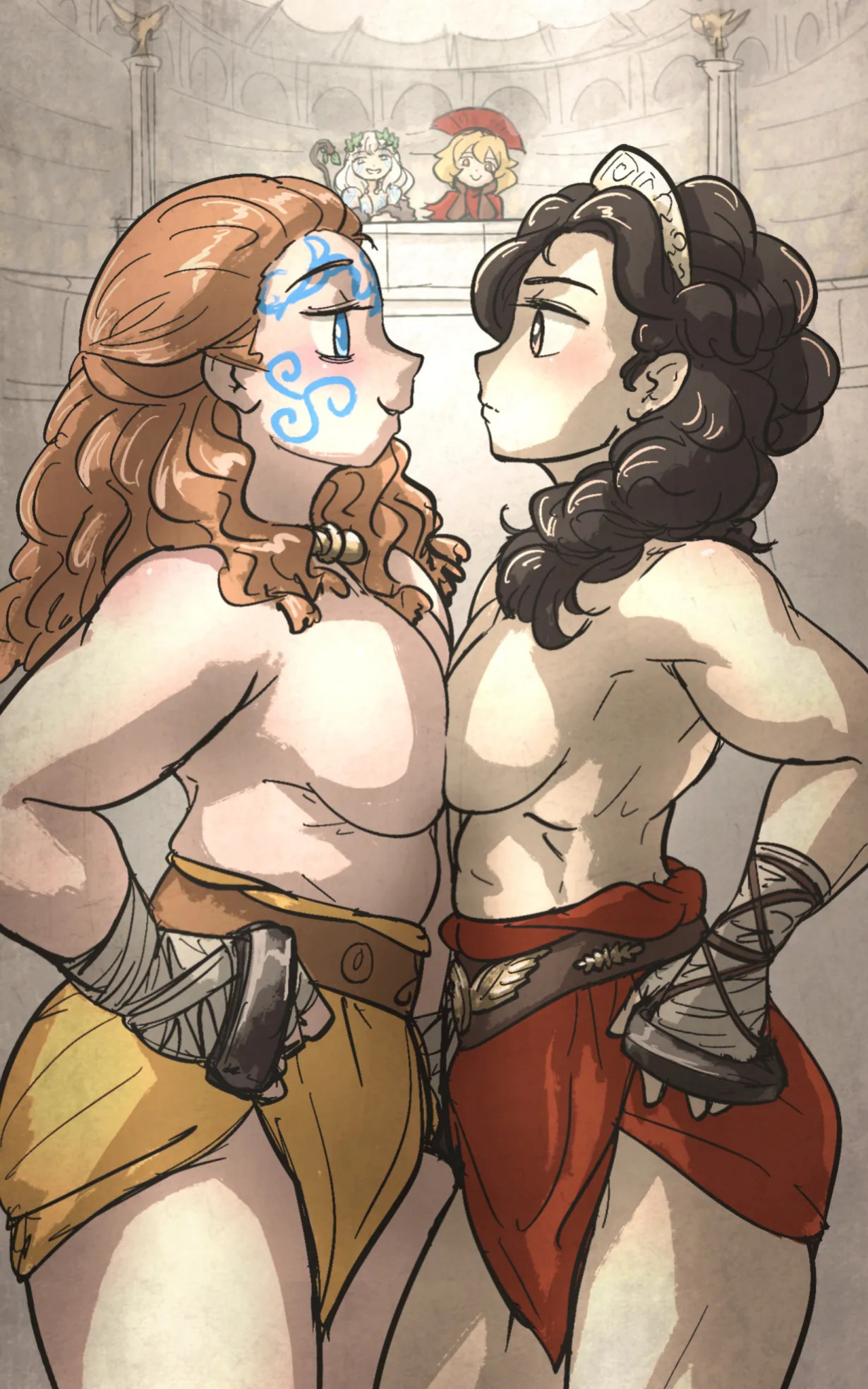 [Ironlily] Minoan & Hoplite Waifus