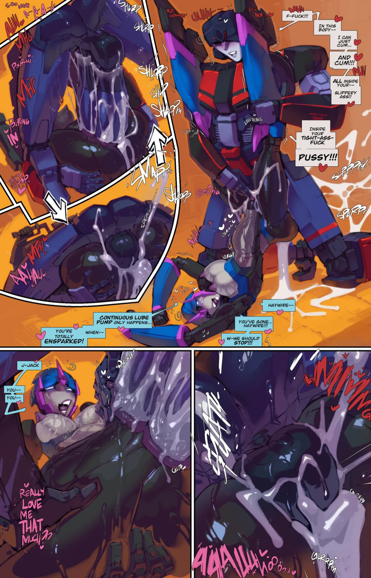 [Fred Perry] Jack X Arcee: "Autobutt Jack" (Transformer)