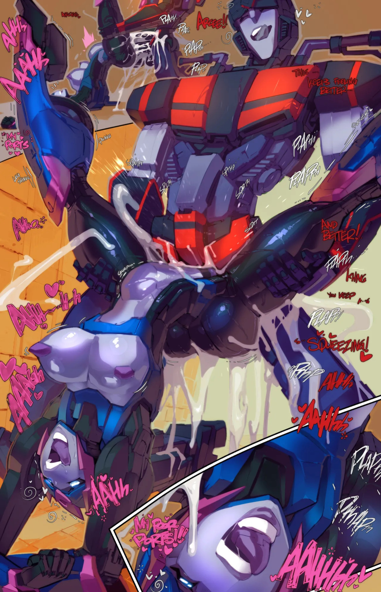 [Fred Perry] Jack X Arcee: "Autobutt Jack" (Transformer)