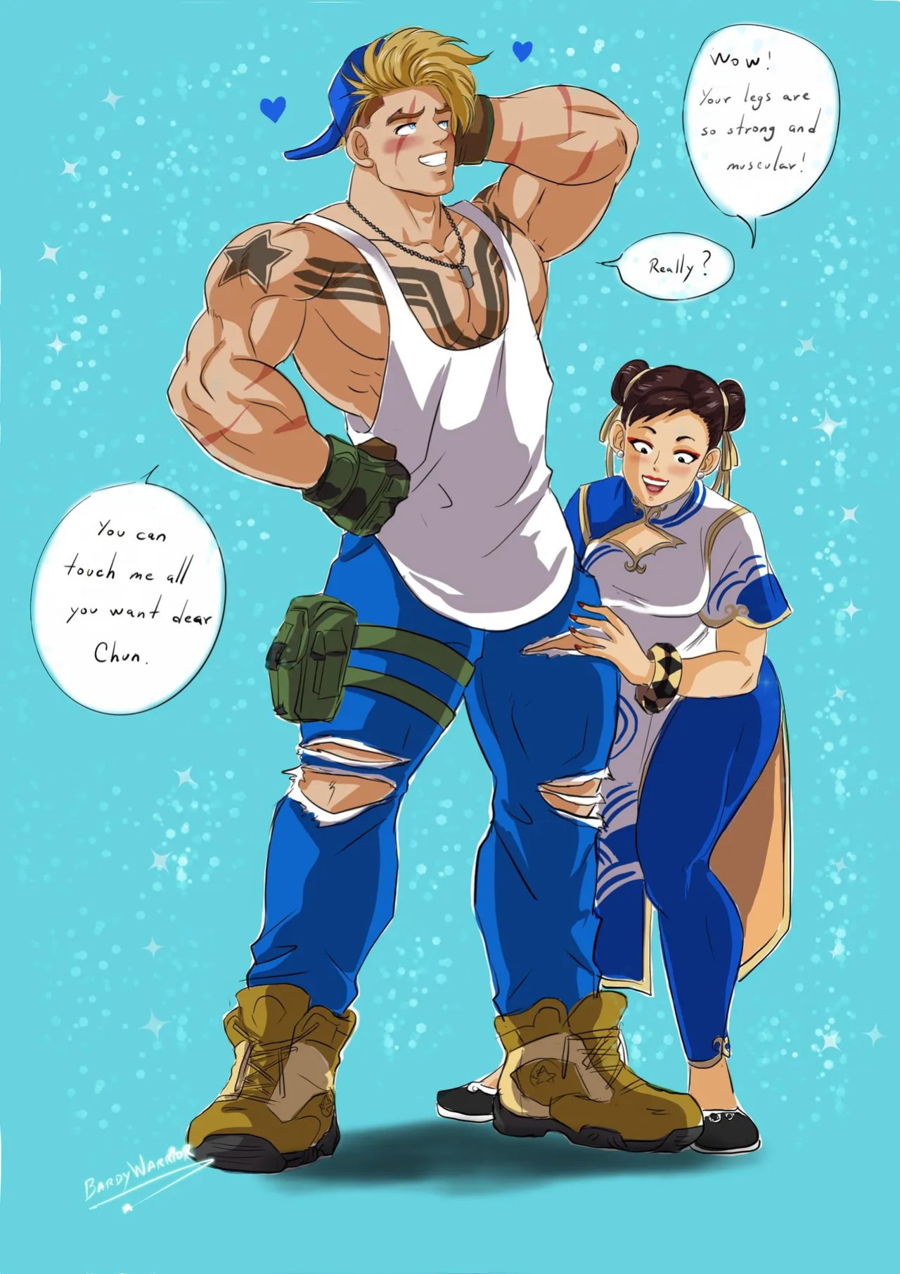 [BardyWarrior] Luke x Chun-Li (Street Fighter 6)