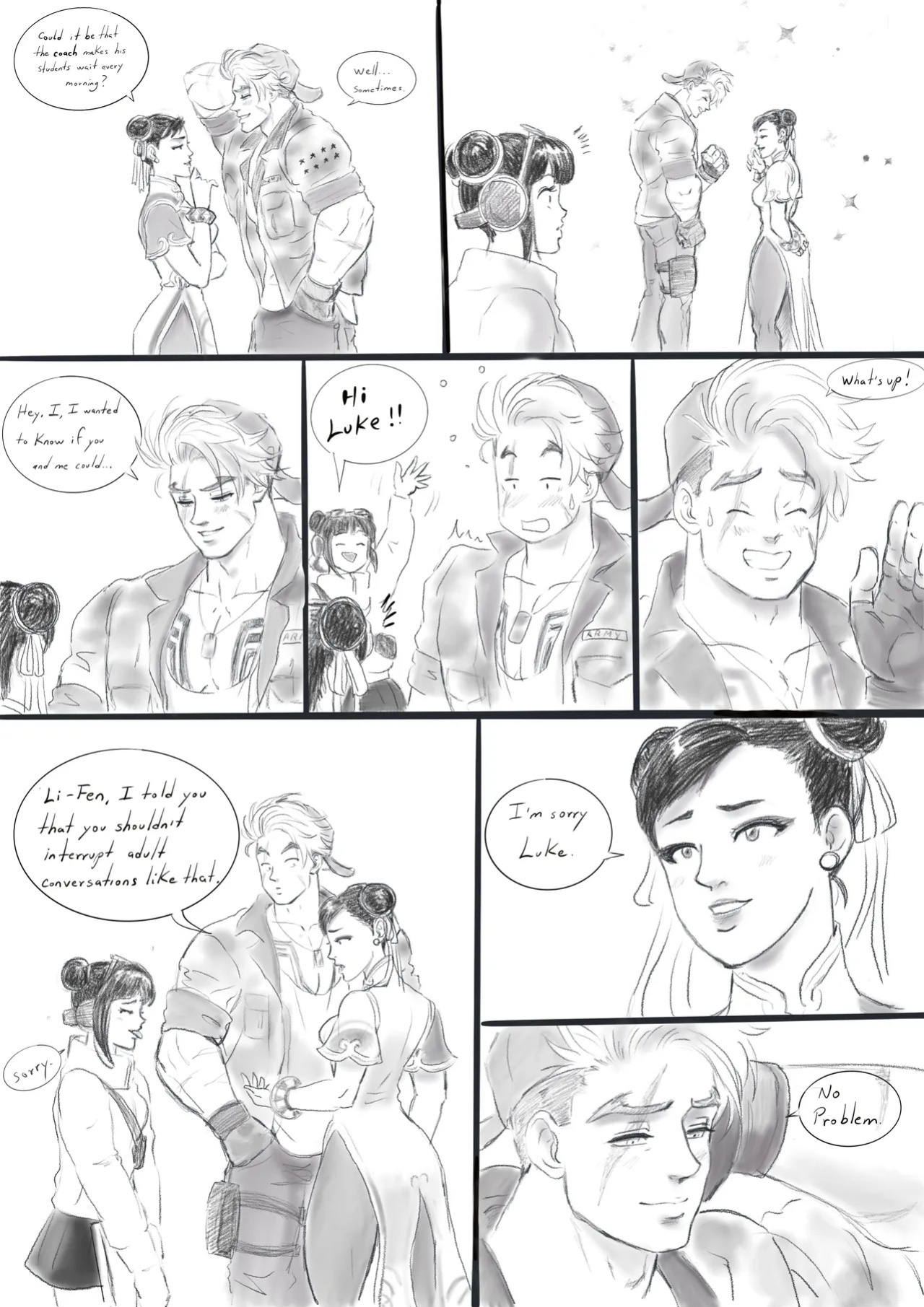 [BardyWarrior] Luke x Chun-Li (Street Fighter 6)