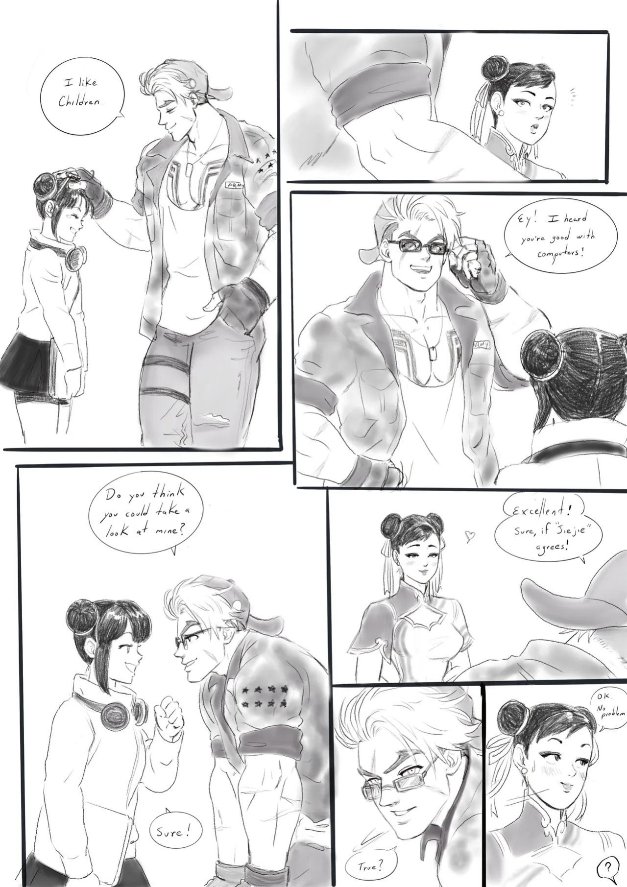 [BardyWarrior] Luke x Chun-Li (Street Fighter 6)