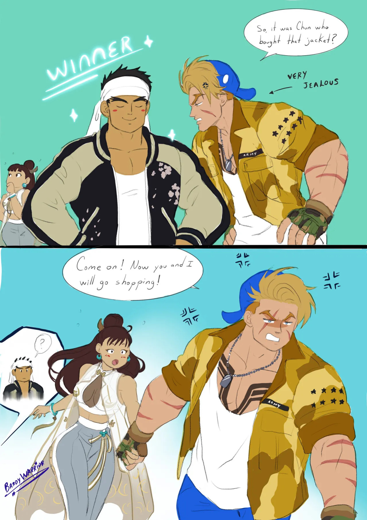 [BardyWarrior] Luke x Chun-Li (Street Fighter 6)