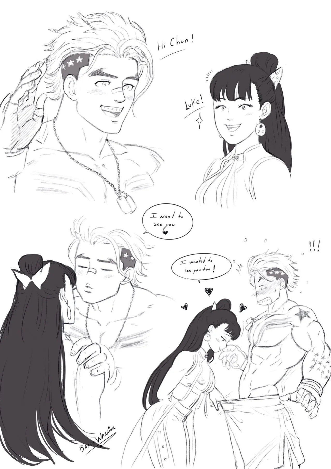 [BardyWarrior] Luke x Chun-Li (Street Fighter 6)