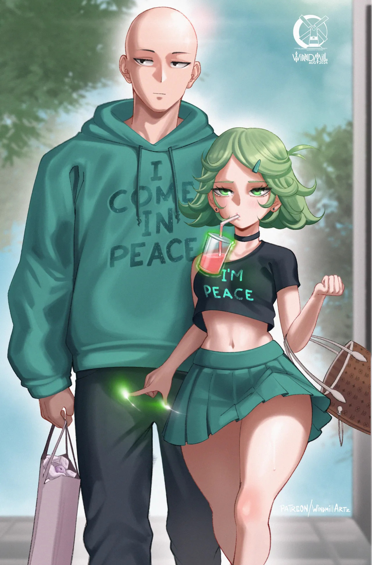 [Windmill G] Tatsumaki x Saitama (One-Punch Man)