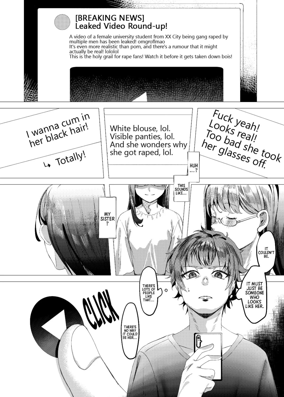 [Alisame] I Shouldn't Jerk Off to the Leaked Video of my Beloved Sister (ENG) =TB=