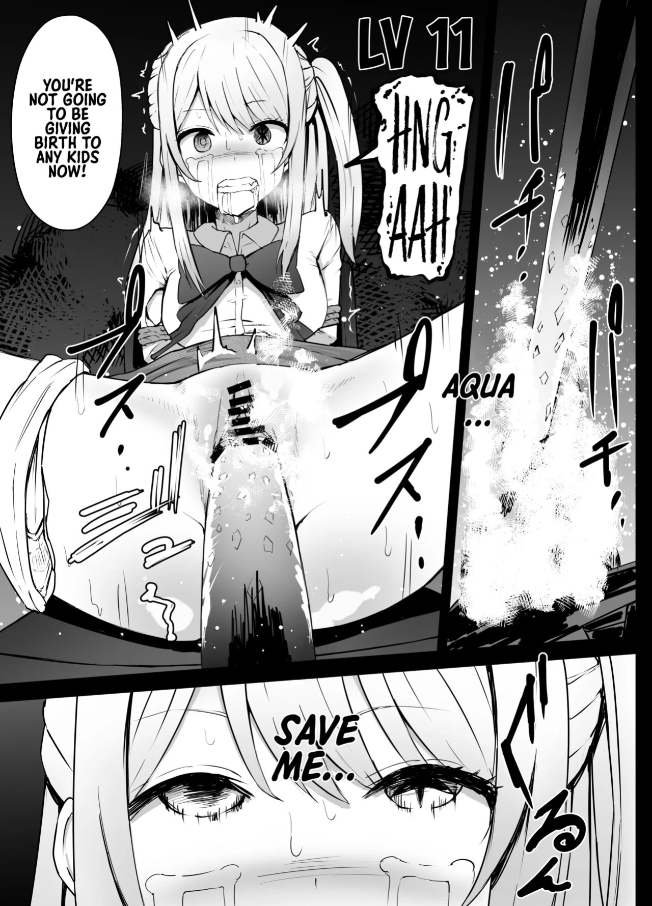 [Kurobabu] Hoshino Ruby and Arima Kana-chan Ryona (ENG) =TB=