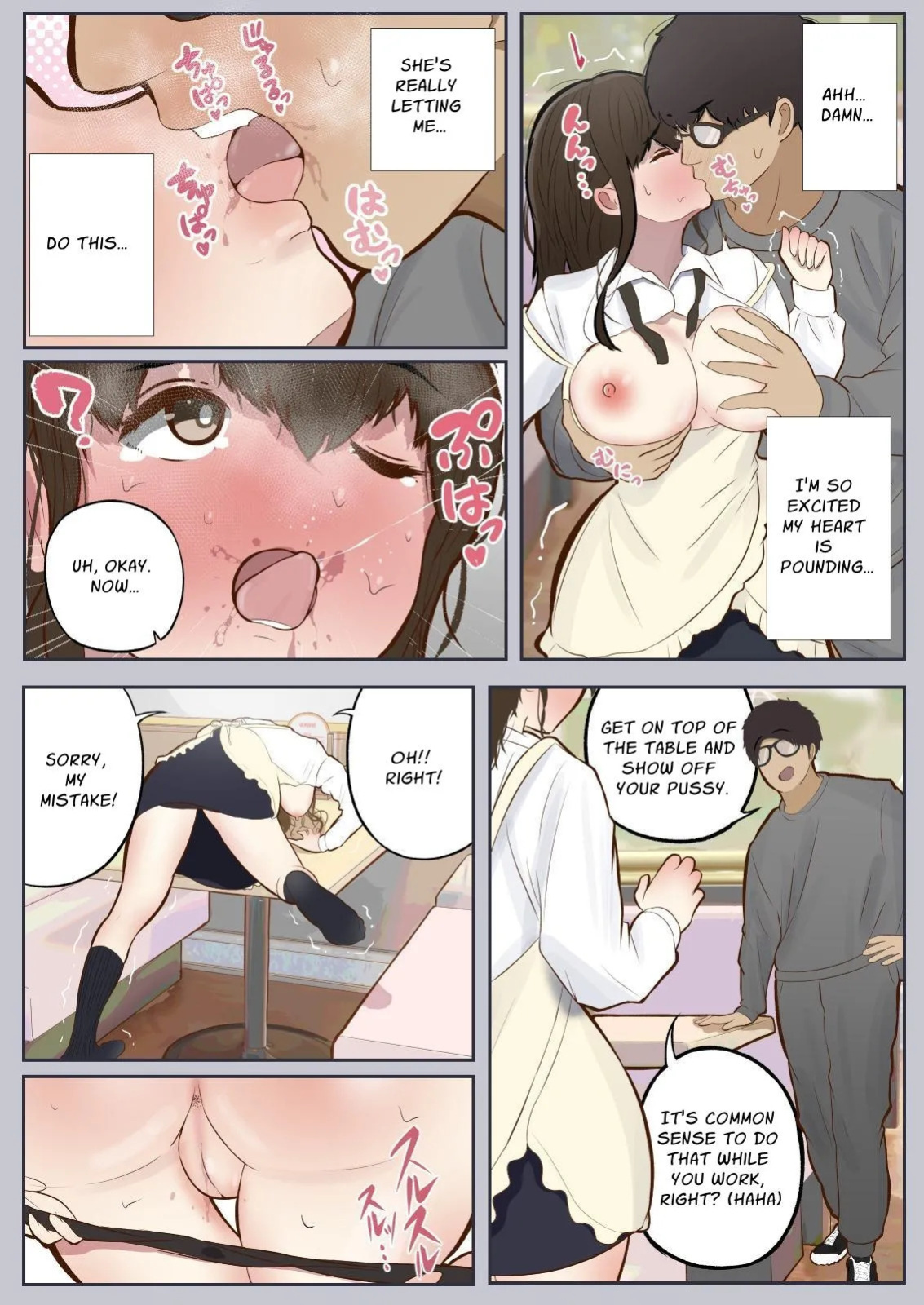 [Shiro no Blouse] Joushiki Kaihen, Itadakimasu | Common Sense Alteration, Bon Appetite [English] [イキ的]