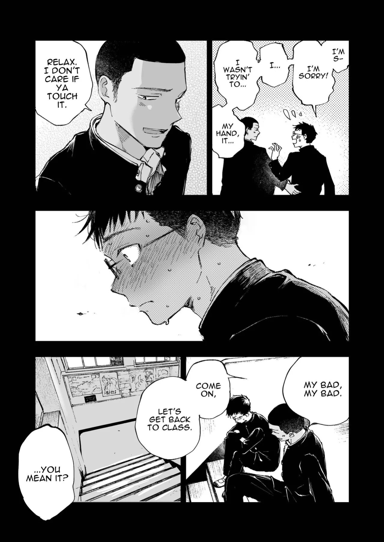 [Mitarou Teishoku (Mitarou)] Kimi no Chinko ga Mitakatta - I Wanted To See Your Cock [ENG]