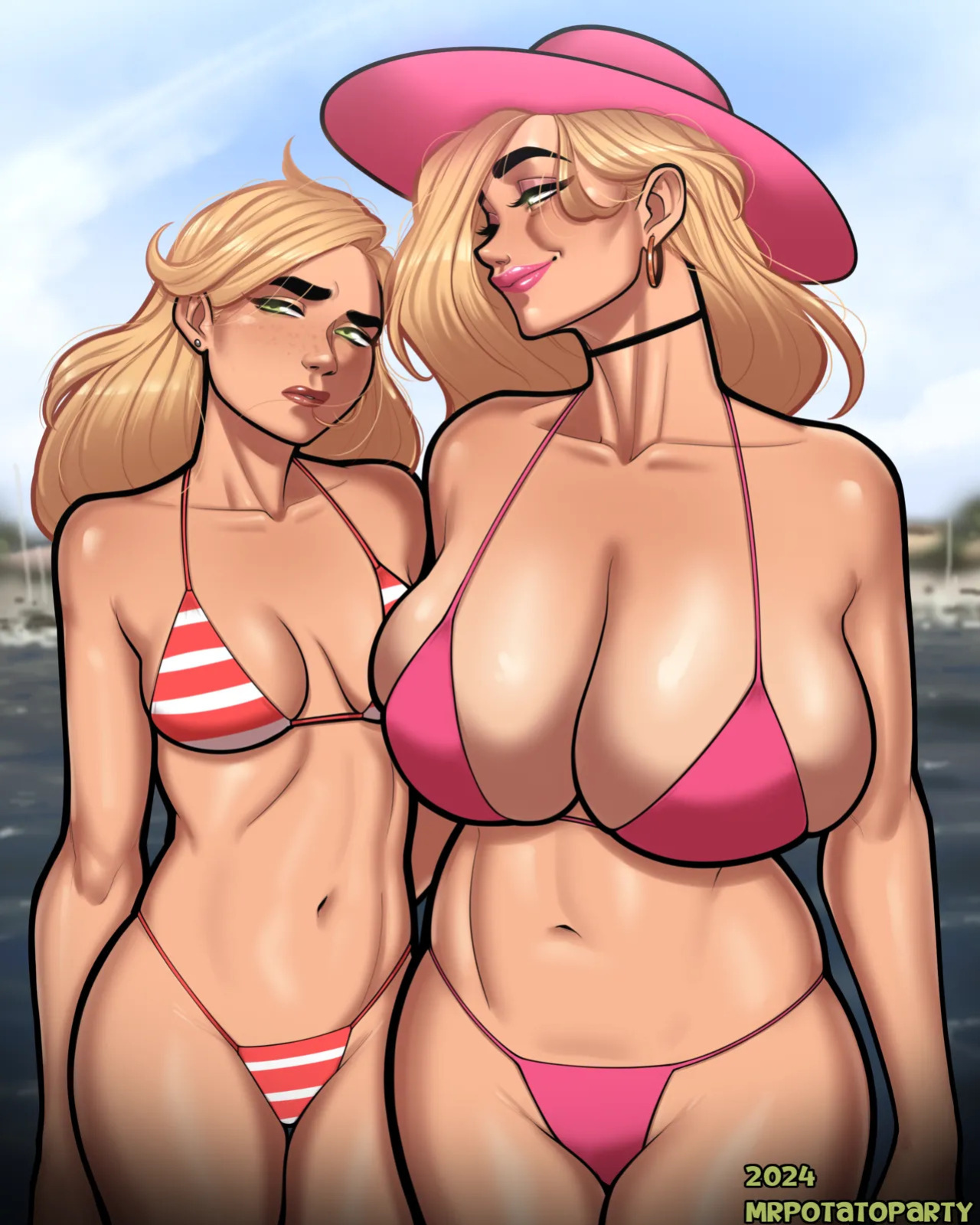 [various] Vanessa & Nadia Hughes (OCs by MrPotatoParty)