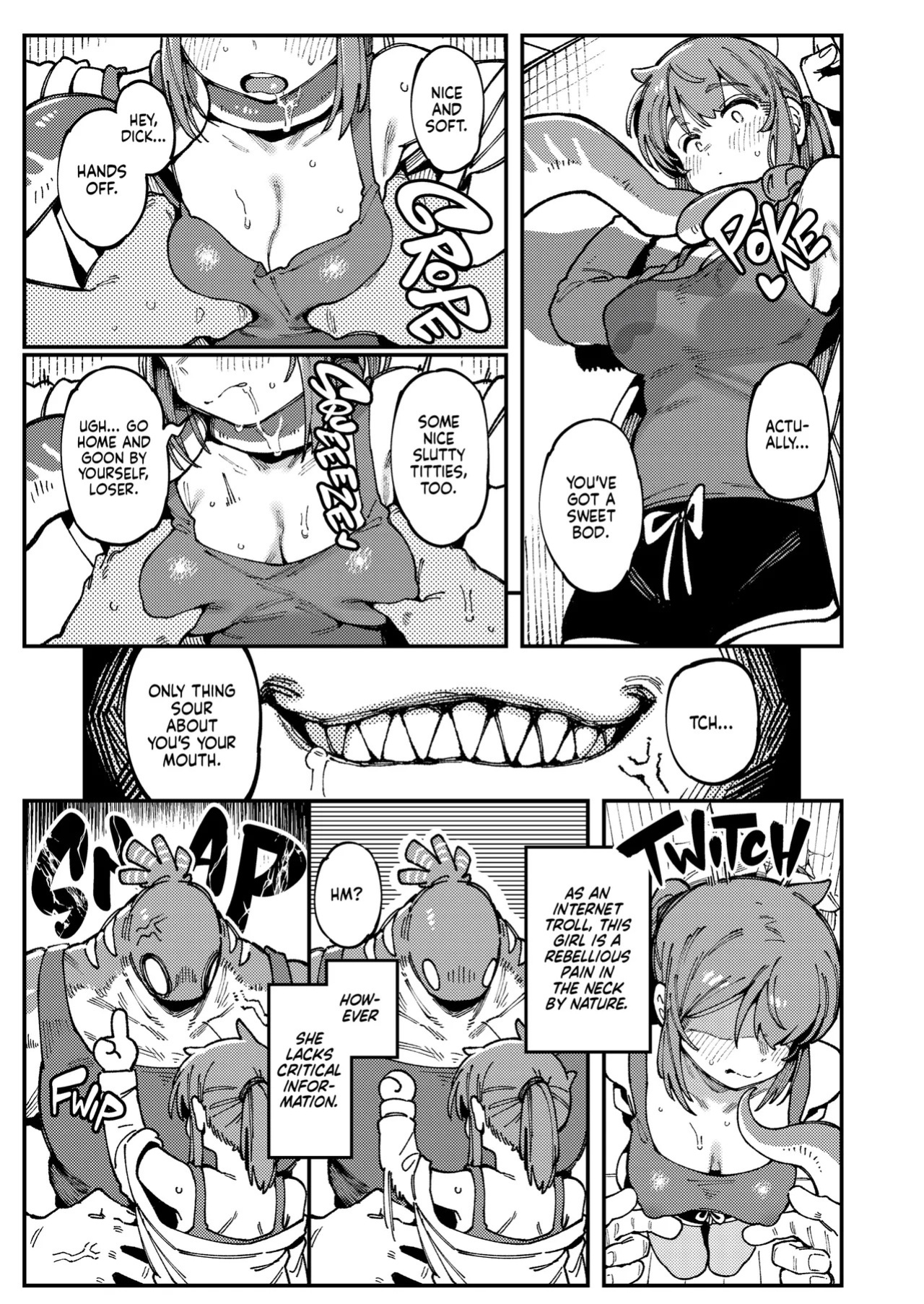 [Hoshoku Shoujo (Karasu Chan)] Watashi ni Konna Kuchi Kiite, Oya Gatcha Shippai shita no ka | Don't Feed the Trolls [English] [J18] [Decensored] [Digital]