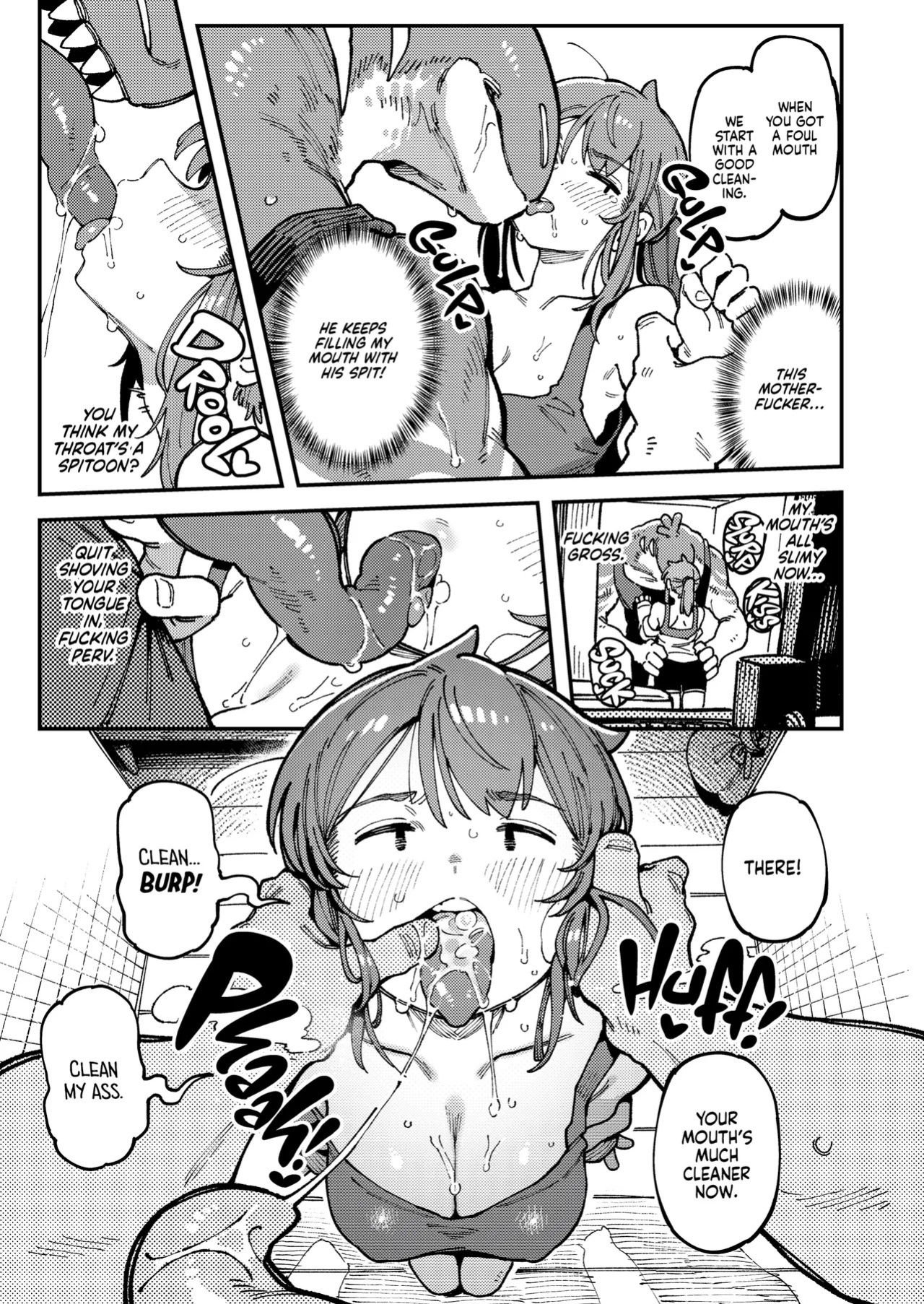[Hoshoku Shoujo (Karasu Chan)] Watashi ni Konna Kuchi Kiite, Oya Gatcha Shippai shita no ka | Don't Feed the Trolls [English] [J18] [Decensored] [Digital]