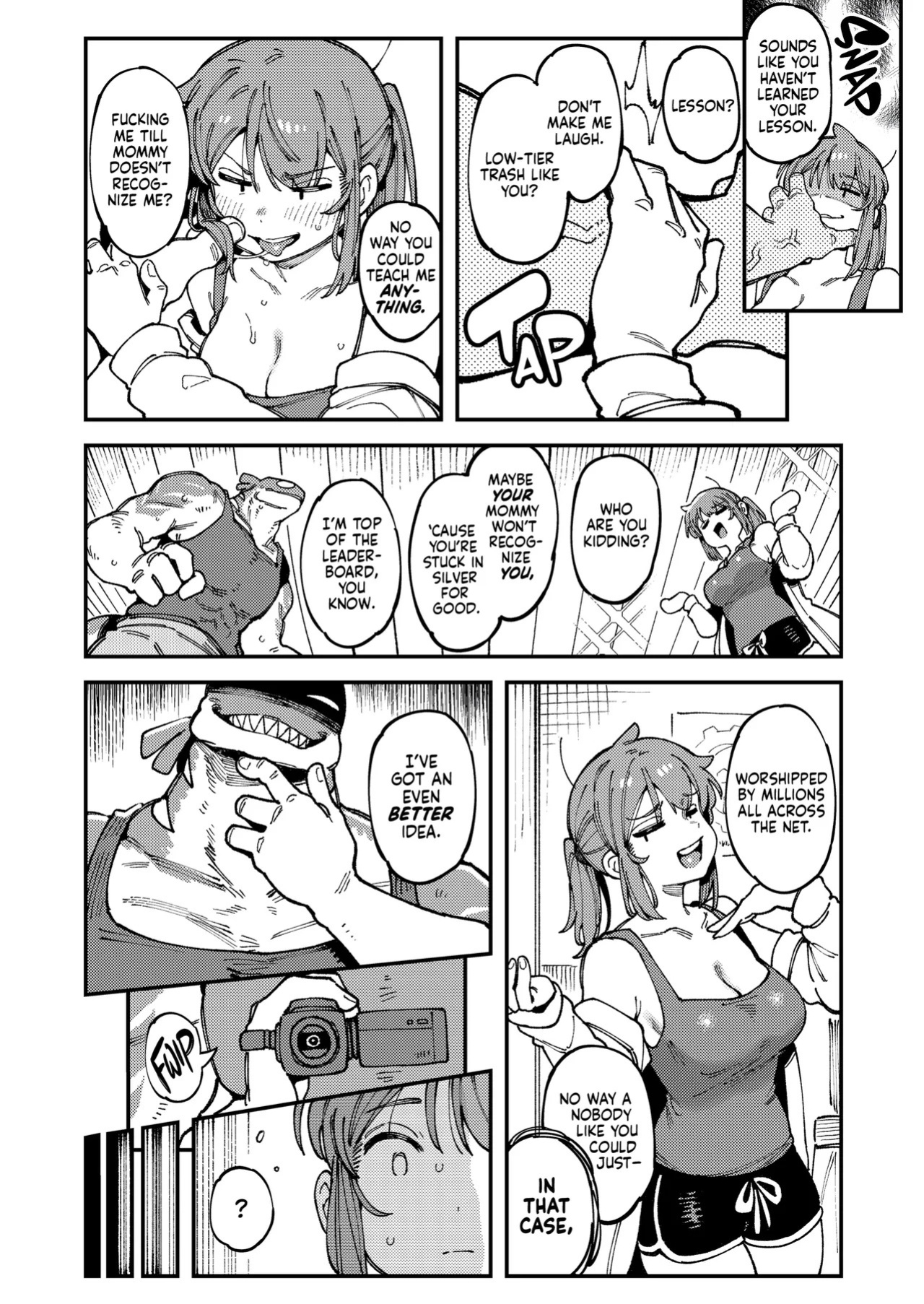 [Hoshoku Shoujo (Karasu Chan)] Watashi ni Konna Kuchi Kiite, Oya Gatcha Shippai shita no ka | Don't Feed the Trolls [English] [J18] [Decensored] [Digital]