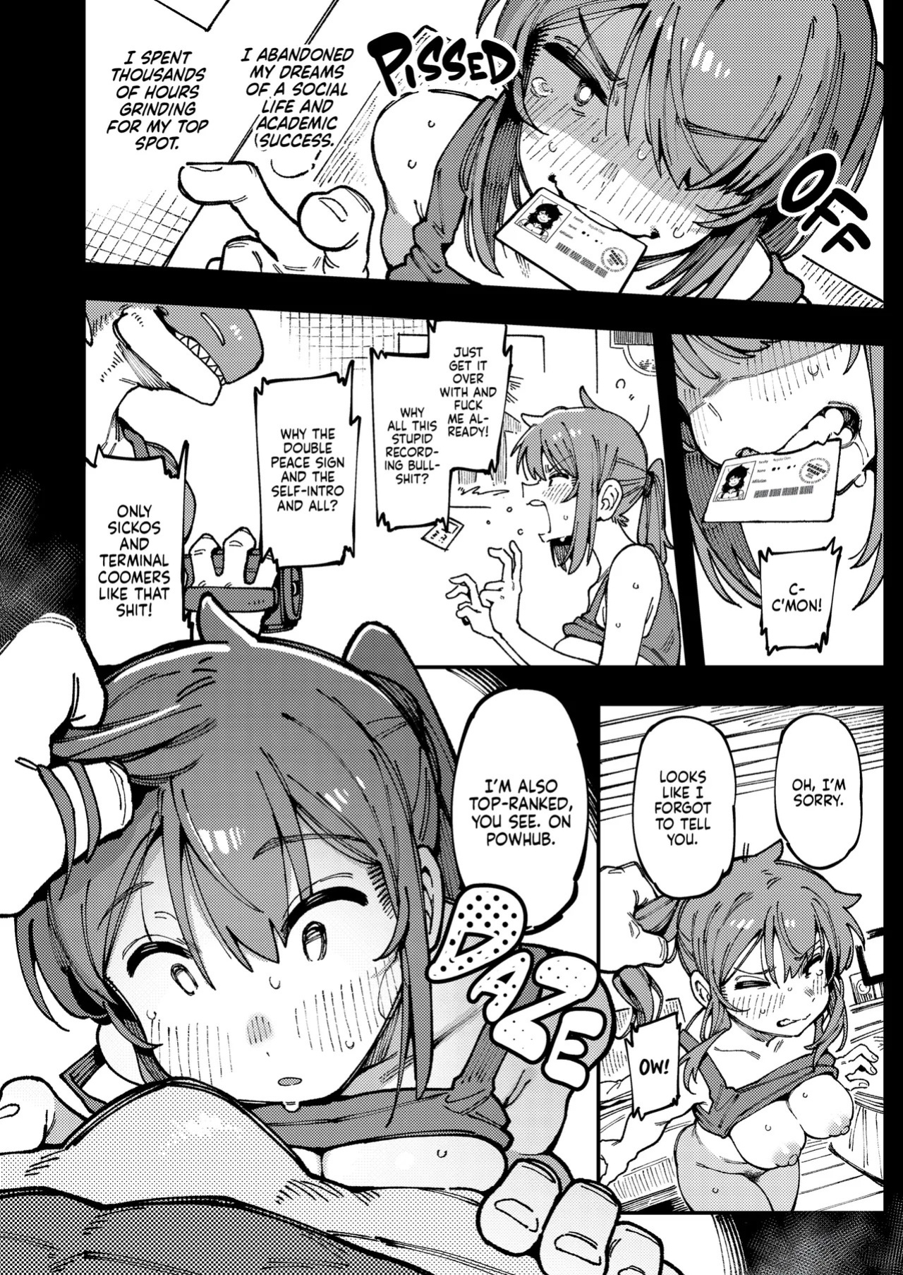 [Hoshoku Shoujo (Karasu Chan)] Watashi ni Konna Kuchi Kiite, Oya Gatcha Shippai shita no ka | Don't Feed the Trolls [English] [J18] [Decensored] [Digital]