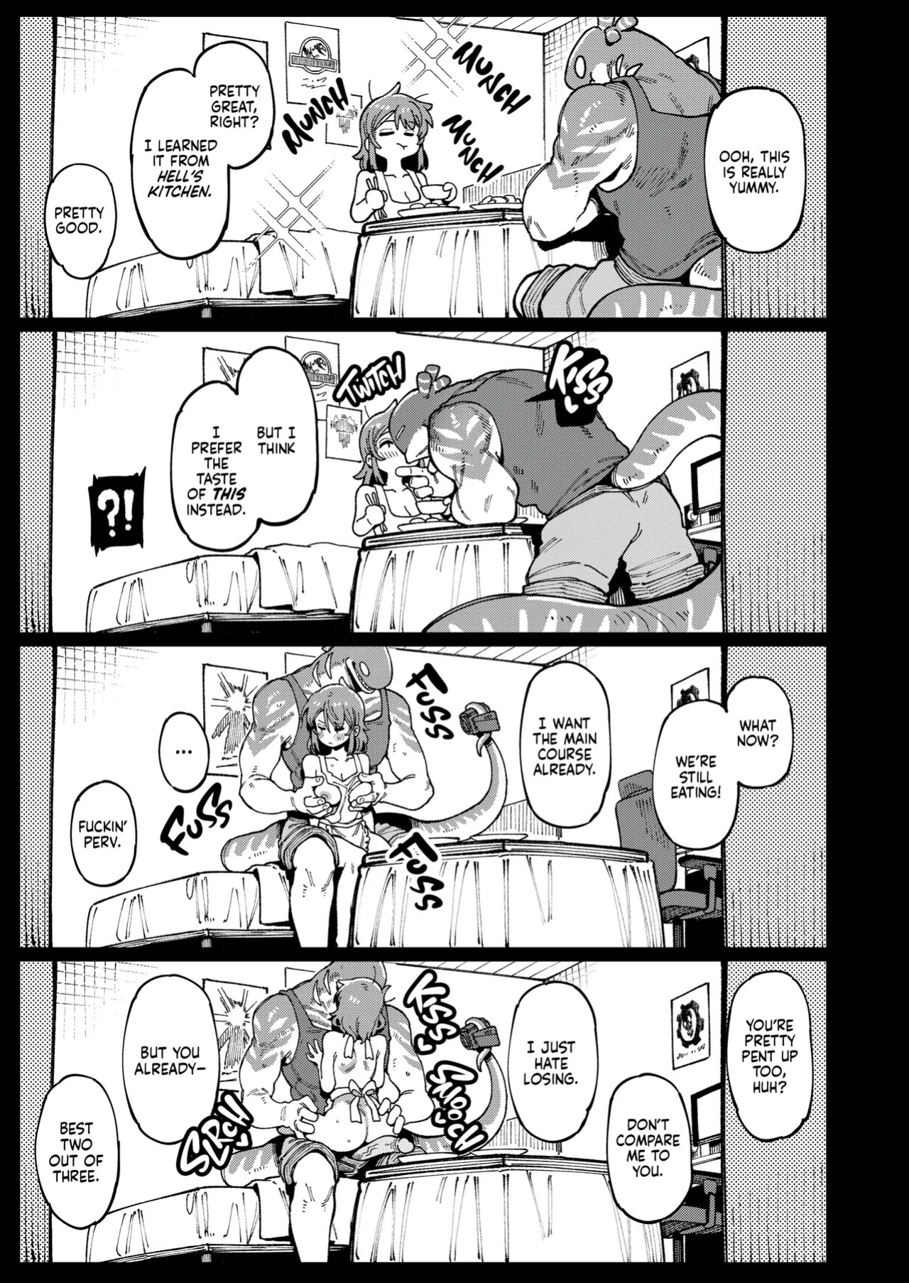 [Hoshoku Shoujo (Karasu Chan)] Watashi ni Konna Kuchi Kiite, Oya Gatcha Shippai shita no ka | Don't Feed the Trolls [English] [J18] [Decensored] [Digital]