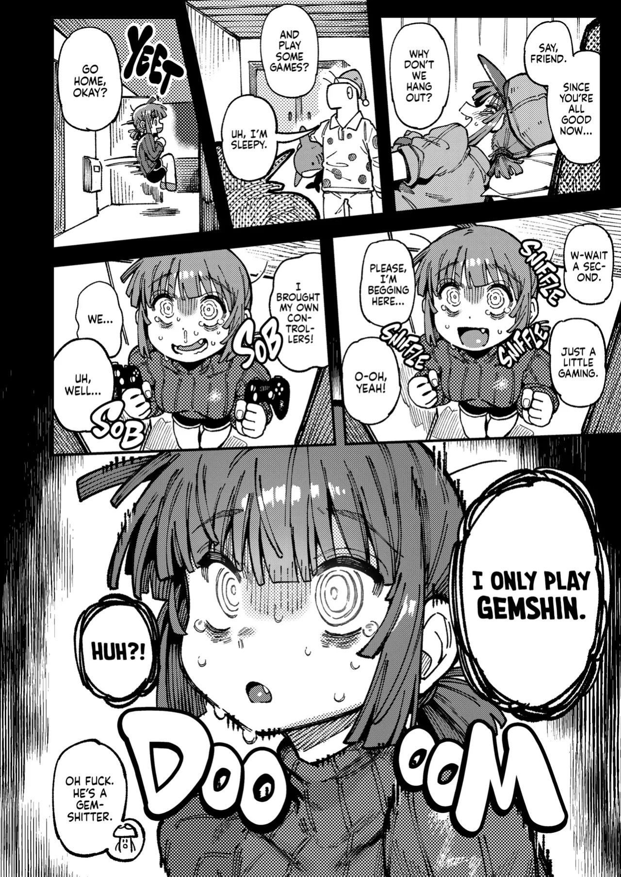 [Hoshoku Shoujo (Karasu Chan)] Ie ga Shike Sugite Haete Kita Genkaku Yuuhatsu Suru Kinoko o Goshoku Shite Hatsujou Shita Ato no Are ya Kore 2 | What Happened After My Place Got So Humid It Grew Magic Mushrooms and I Ate Them and Got Super Horny! 2 [Englis