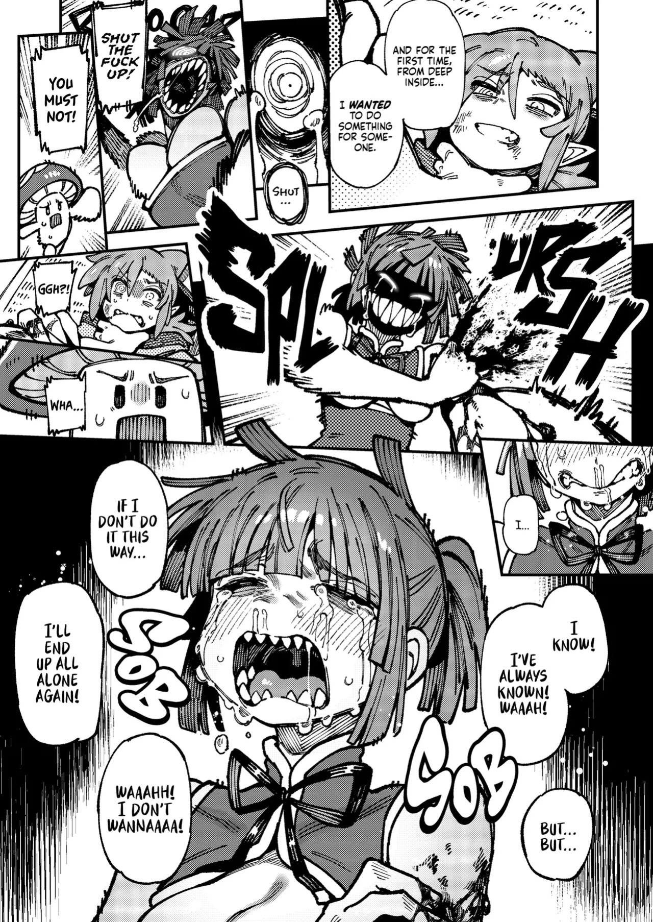 [Hoshoku Shoujo (Karasu Chan)] Ie ga Shike Sugite Haete Kita Genkaku Yuuhatsu Suru Kinoko o Goshoku Shite Hatsujou Shita Ato no Are ya Kore 2 | What Happened After My Place Got So Humid It Grew Magic Mushrooms and I Ate Them and Got Super Horny! 2 [Englis